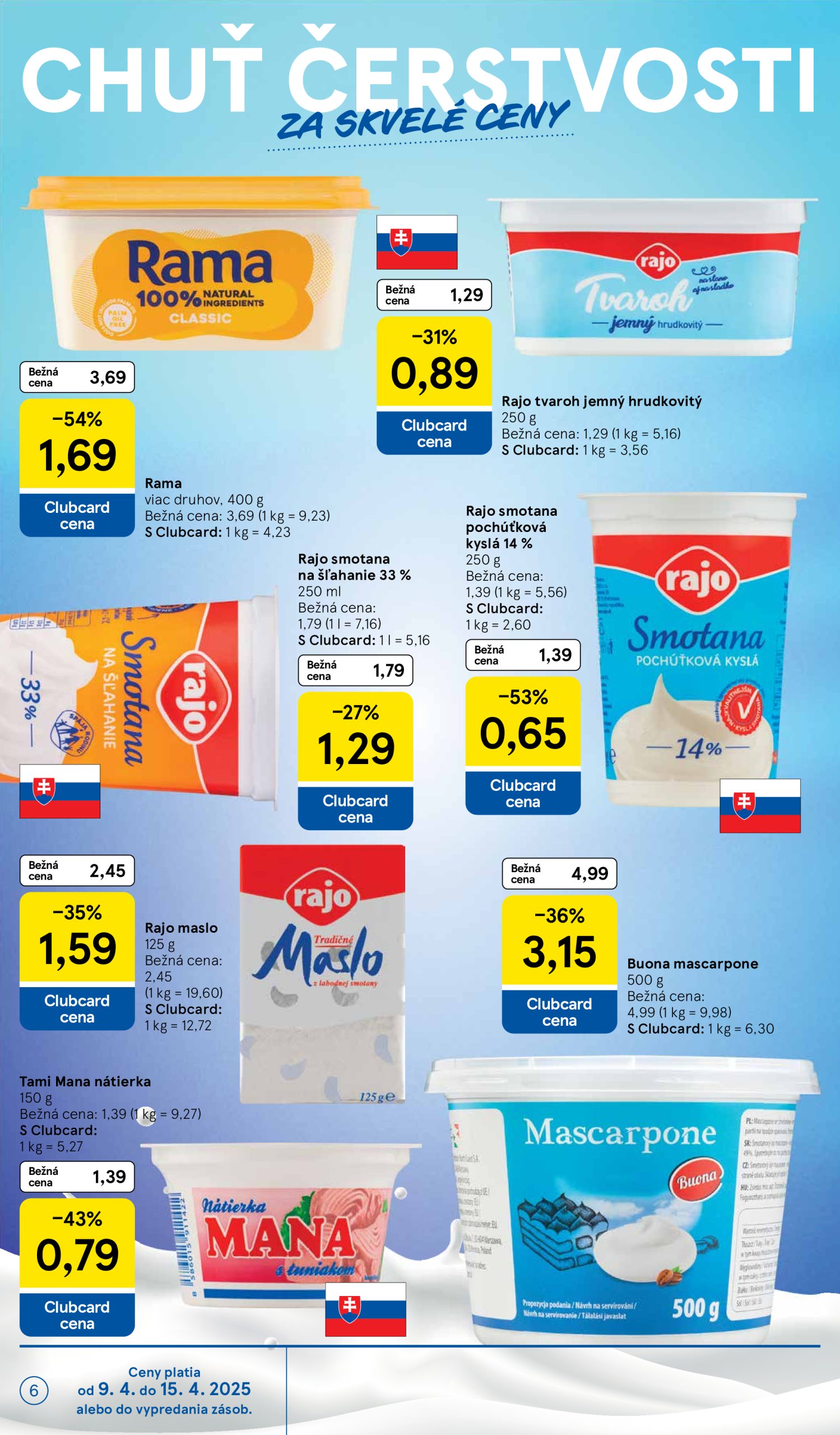 tesco - Tesco leták platný od 09.04. - 15.04. - page: 6 tesco - Tesco leták platný od 09.04. - 15.04. - page: 6