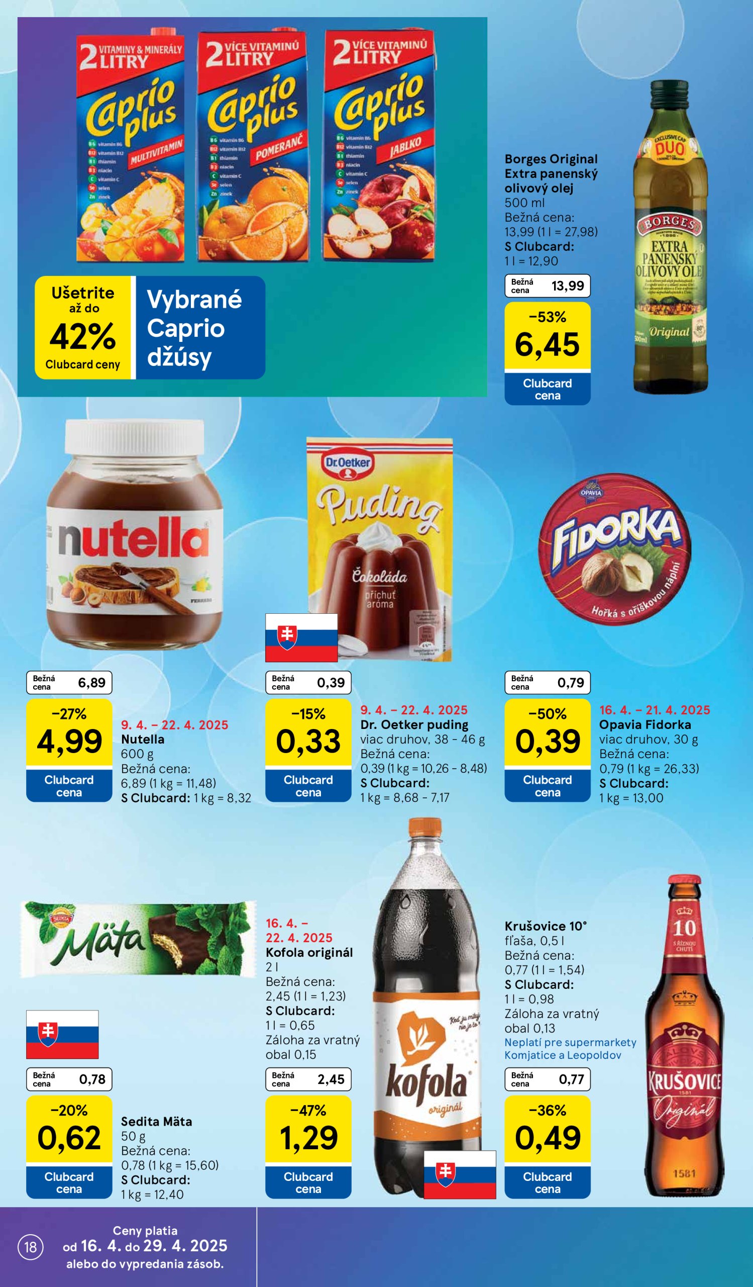 tesco - Tesco supermarket leták platný od 16.04. - 22.04. - page: 18