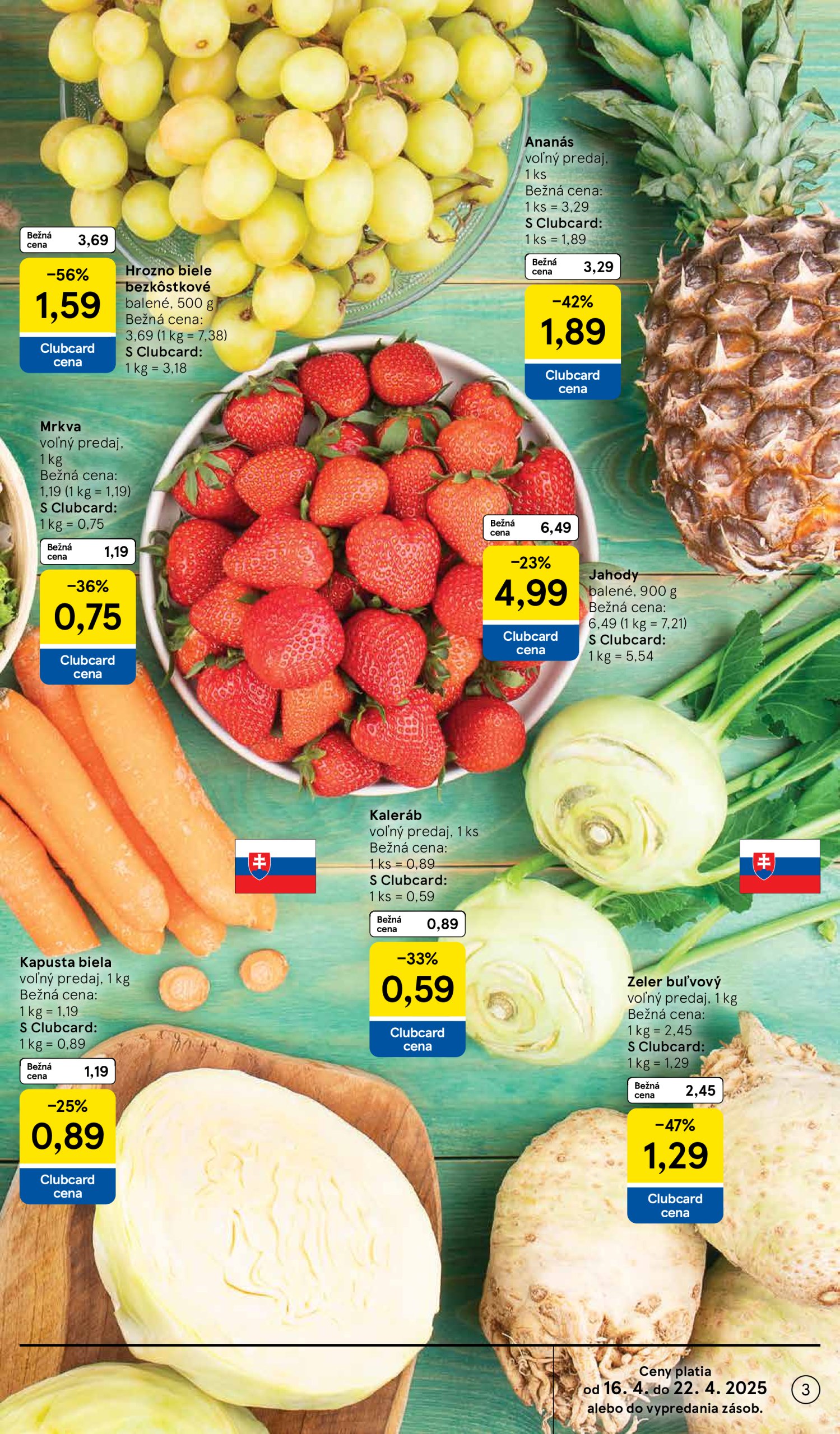 tesco - Tesco supermarket leták platný od 16.04. - 22.04. - page: 3