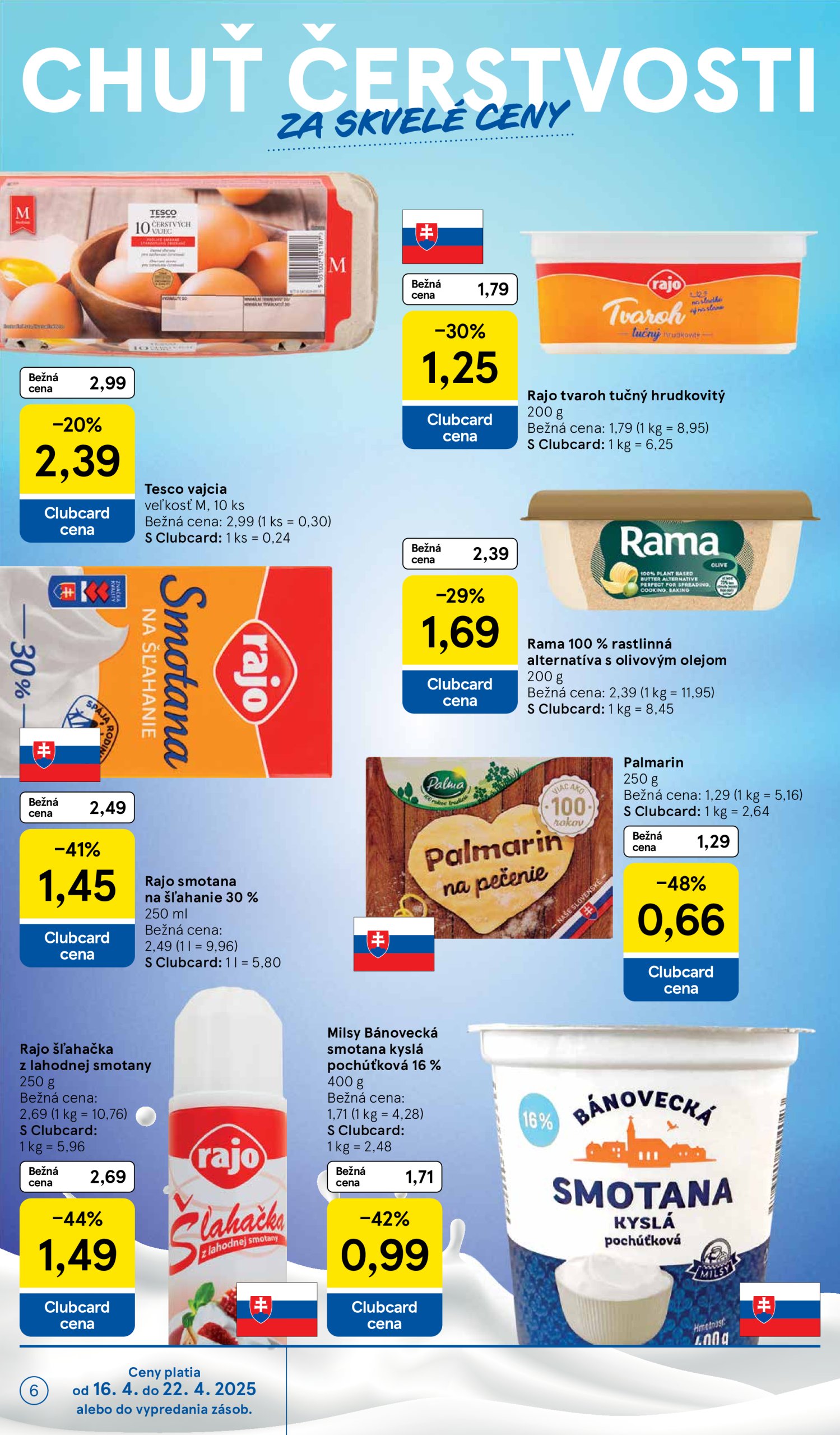 tesco - Tesco supermarket leták platný od 16.04. - 22.04. - page: 6