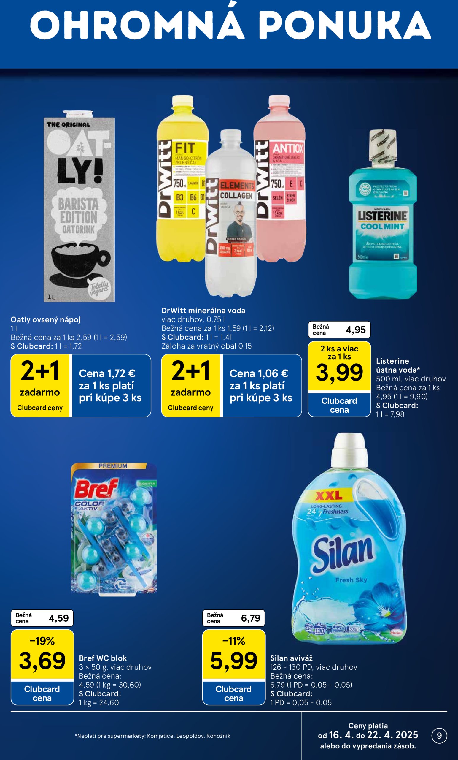 tesco - Tesco supermarket leták platný od 16.04. - 22.04. - page: 9