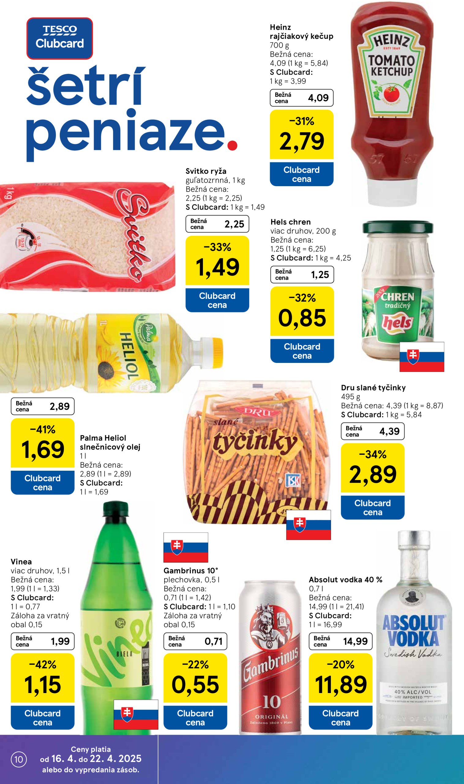 tesco - Tesco supermarket leták platný od 16.04. - 22.04. - page: 10
