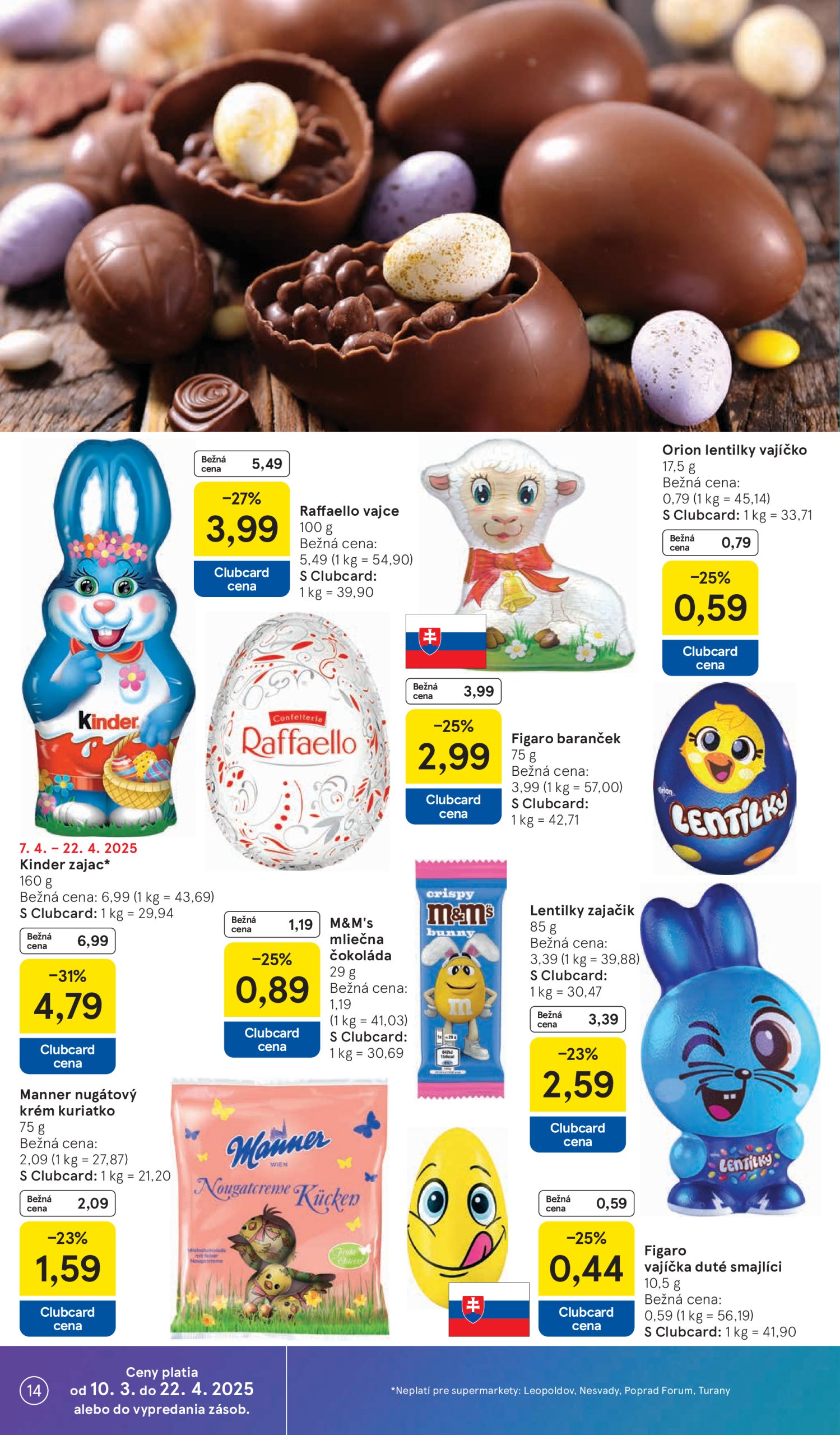 tesco - Tesco supermarket leták platný od 16.04. - 22.04. - page: 14