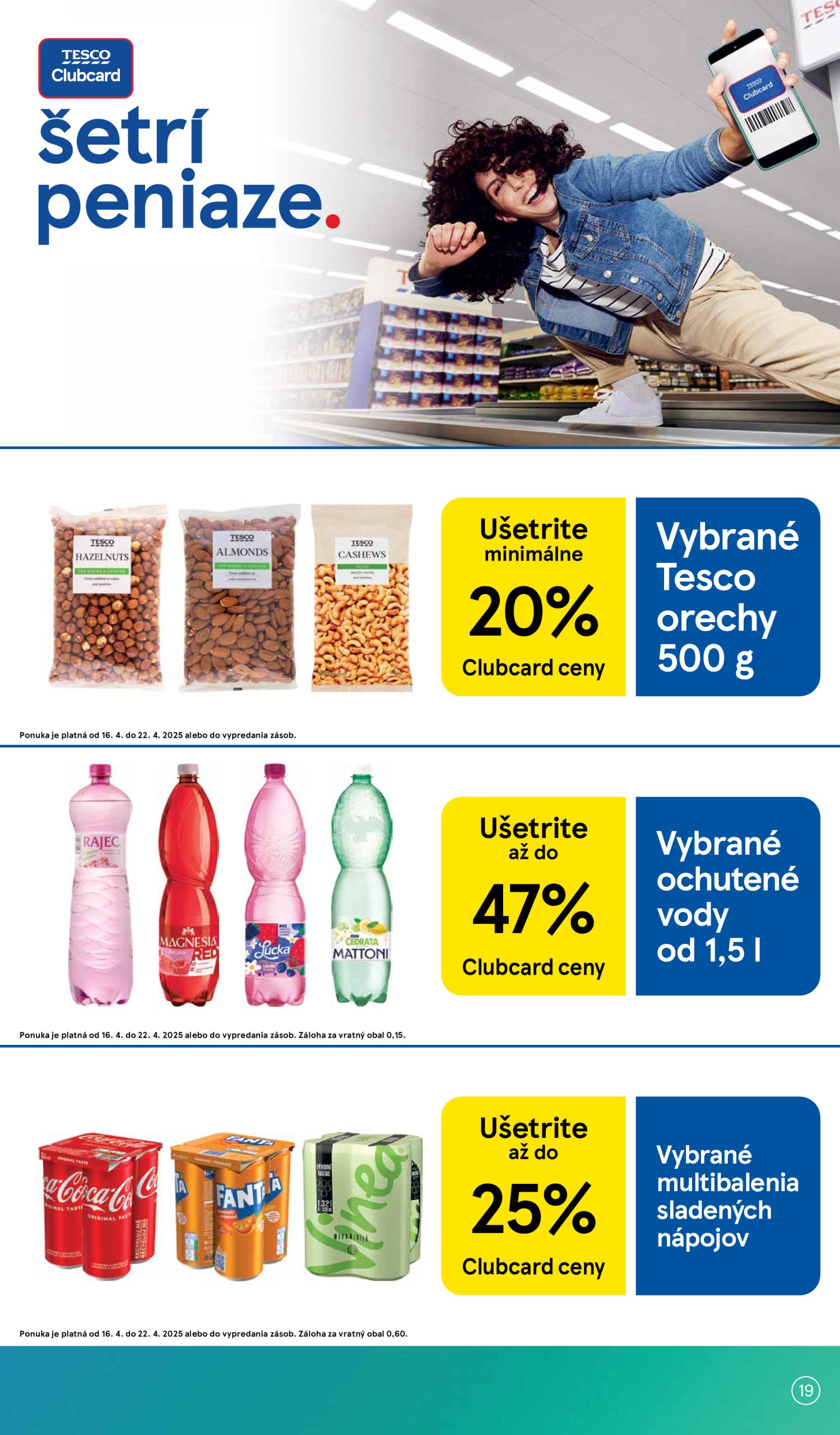 tesco - Tesco supermarket leták platný od 16.04. - 22.04. - page: 19