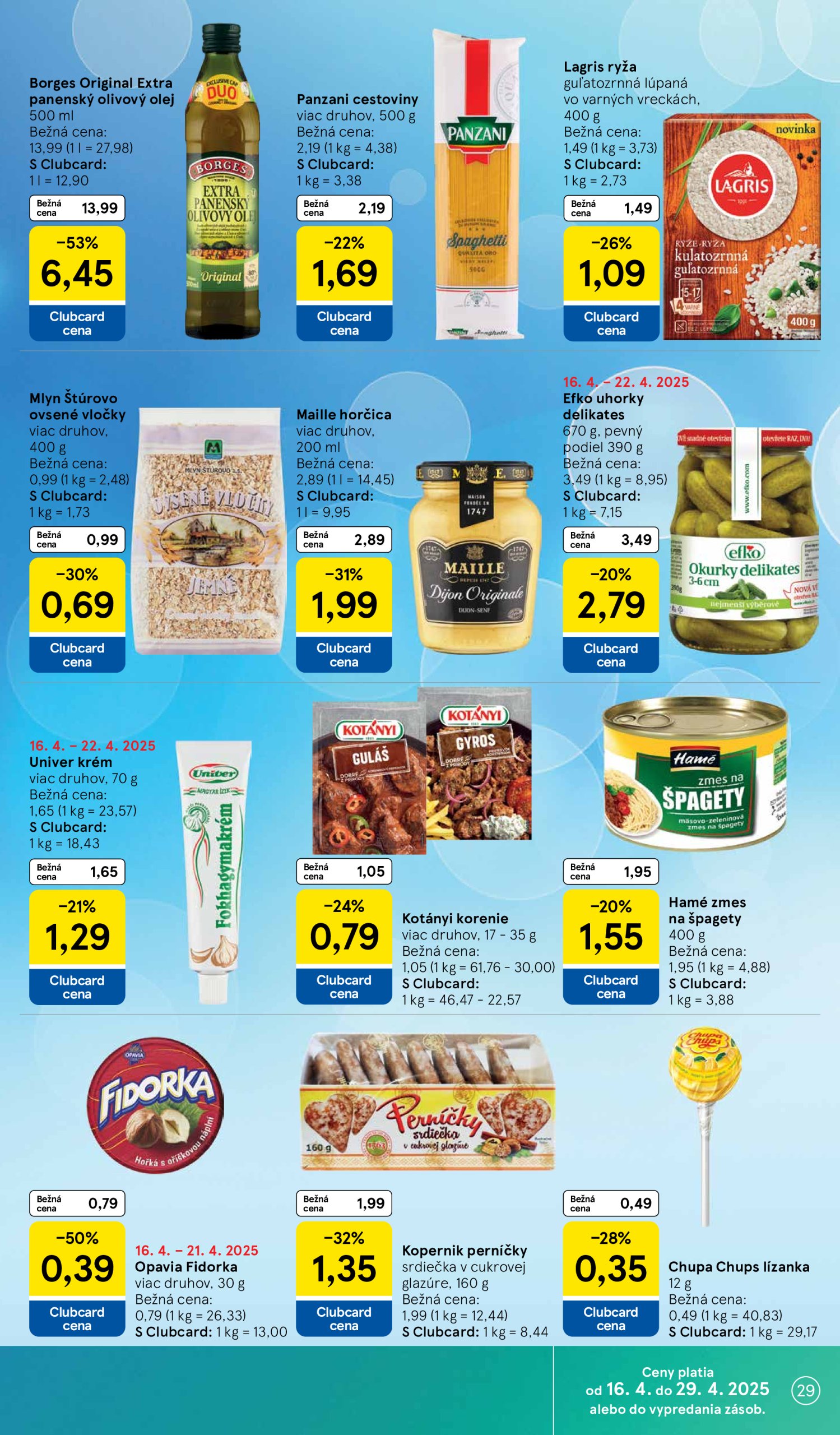 tesco - Tesco leták platný od 16.04. - 22.04. - page: 29