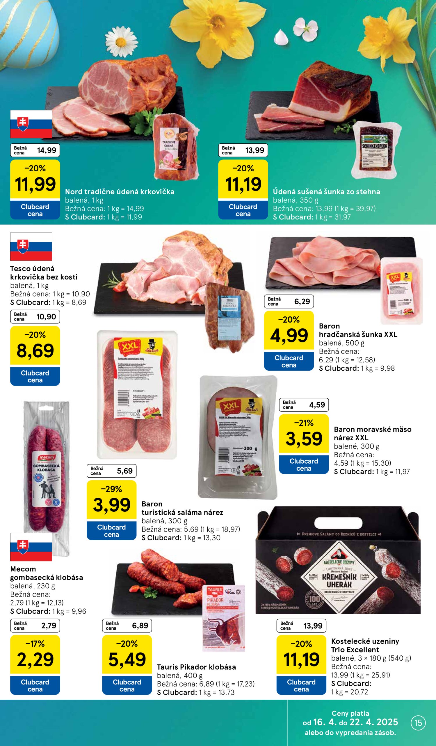 tesco - Tesco leták platný od 16.04. - 22.04. - page: 15