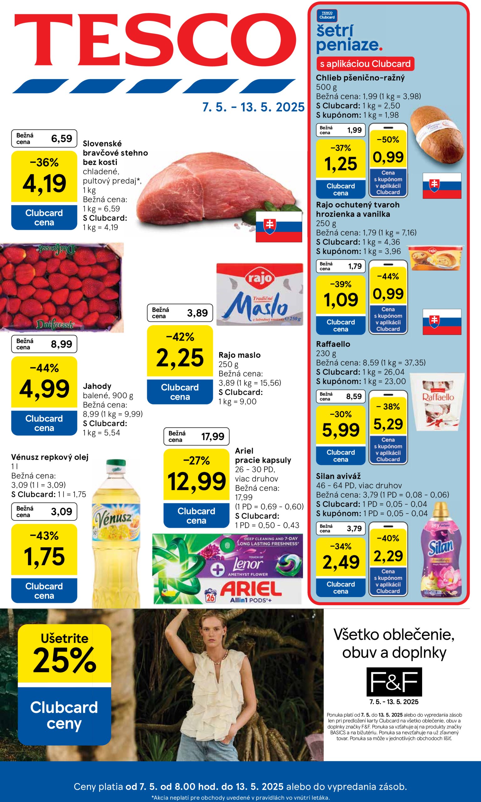 tesco - Tesco leták platný od 07.05. - 13.05.