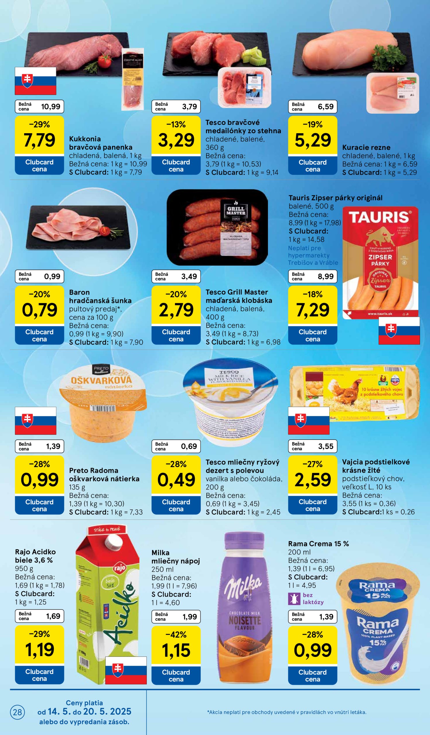 tesco - Tesco leták platný od 14.05. - 20.05. - page: 28 tesco - Tesco leták platný od 14.05. - 20.05. - page: 28