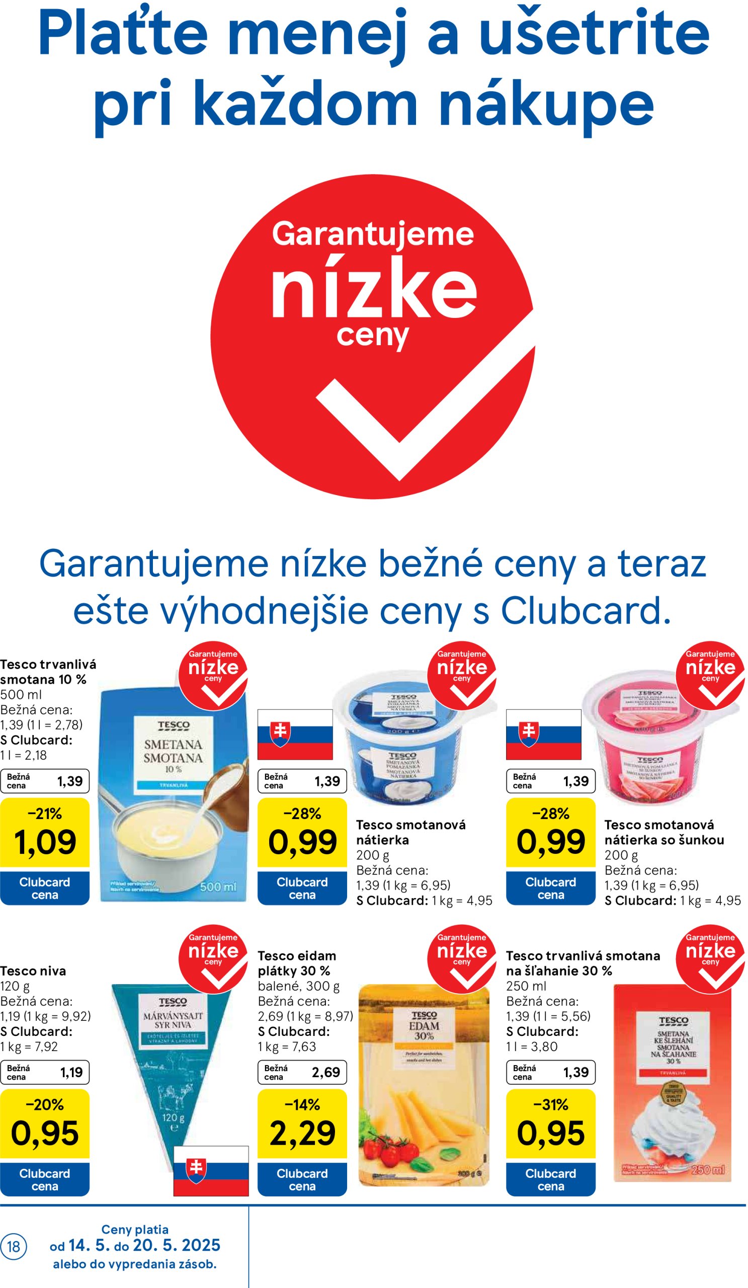 tesco - Tesco supermarket leták platný od 14.05. - 22.05. - page: 18