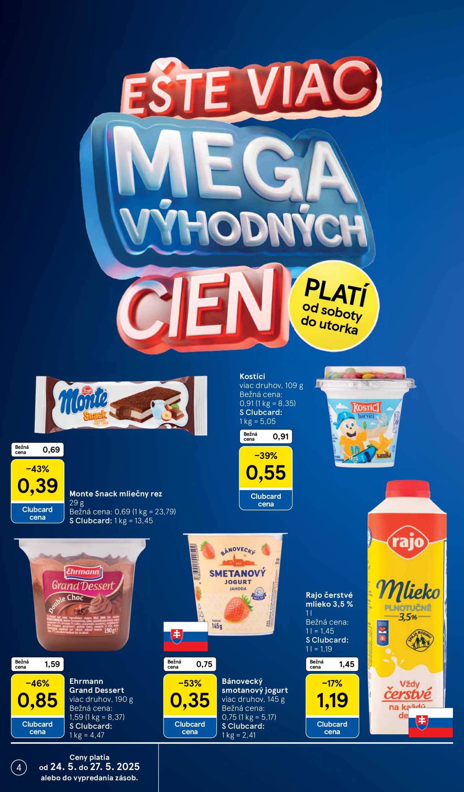 tesco - Tesco leták platný od 21.05. - 27.05. - page: 4 tesco - Tesco leták platný od 21.05. - 27.05. - page: 4