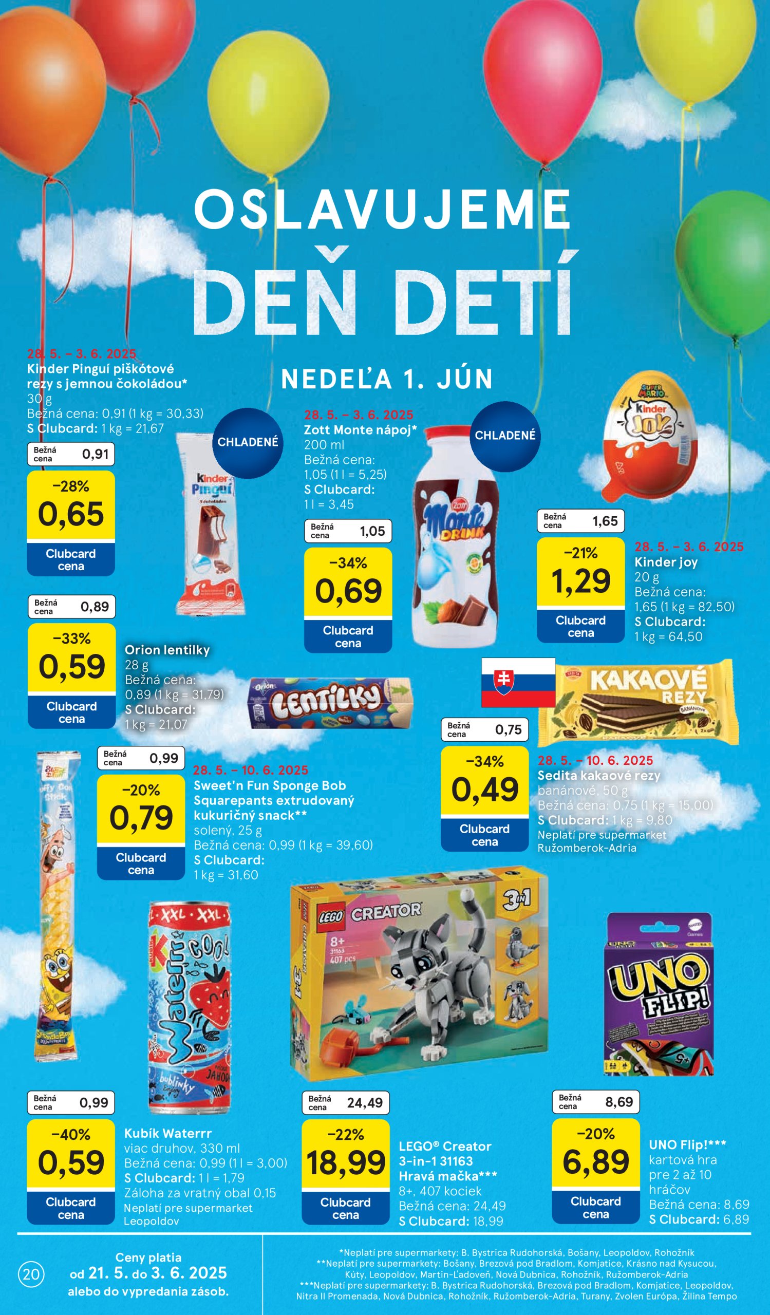 tesco - Tesco supermarket leták platný od 28.05. - 03.06. - page: 20