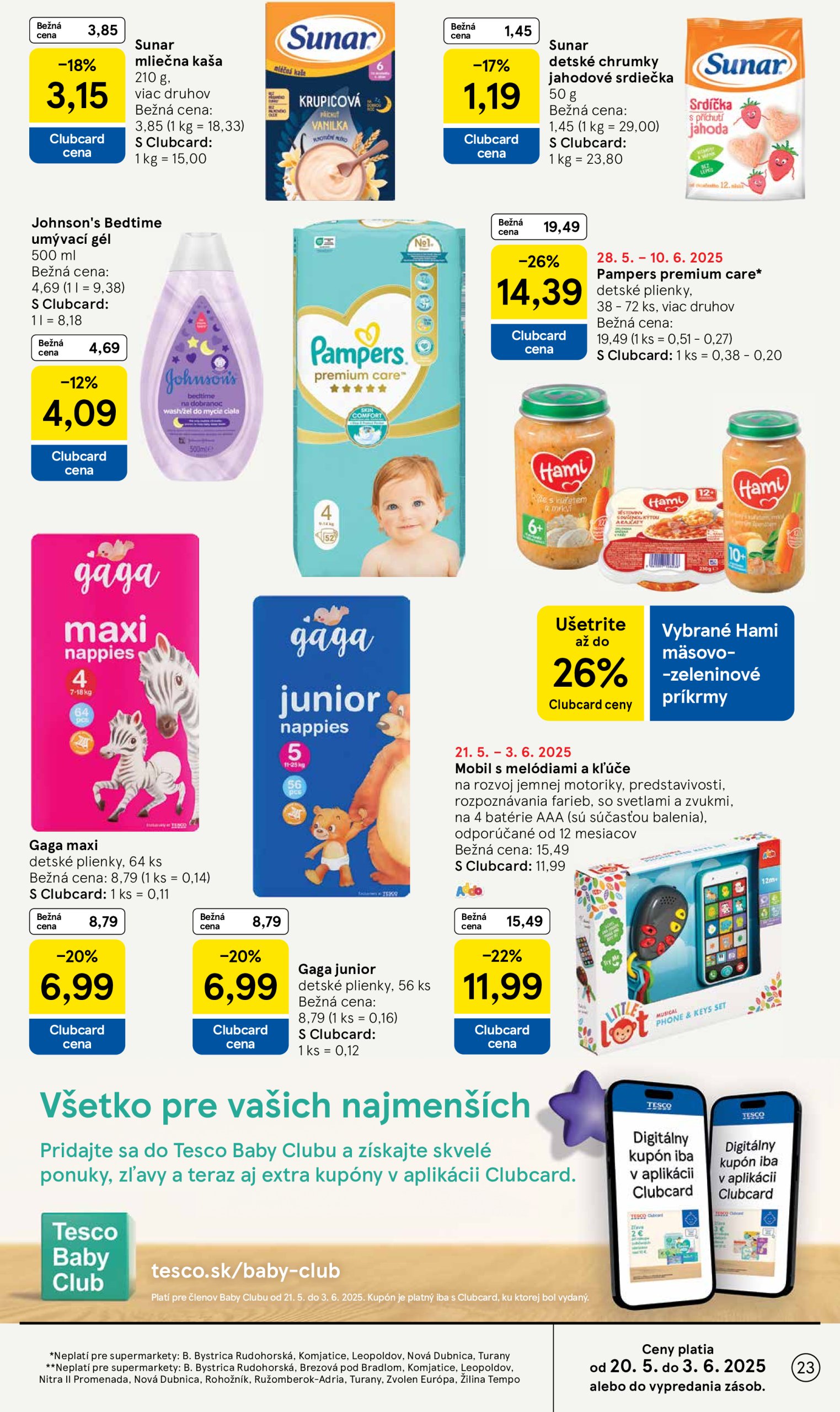 tesco - Tesco supermarket leták platný od 28.05. - 03.06. - page: 23