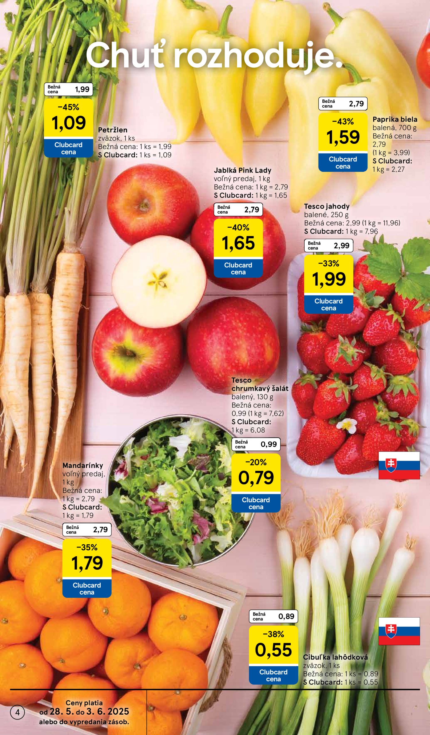 tesco - Tesco leták platný od 28.05. - 03.06. - page: 4 tesco - Tesco leták platný od 28.05. - 03.06. - page: 4