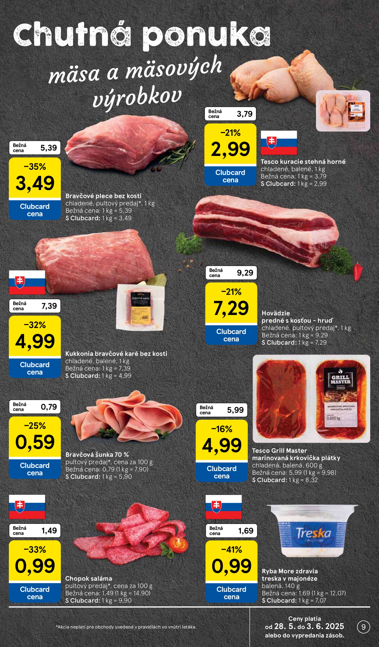 tesco - Tesco leták platný od 28.05. - 03.06. - page: 9 tesco - Tesco leták platný od 28.05. - 03.06. - page: 9