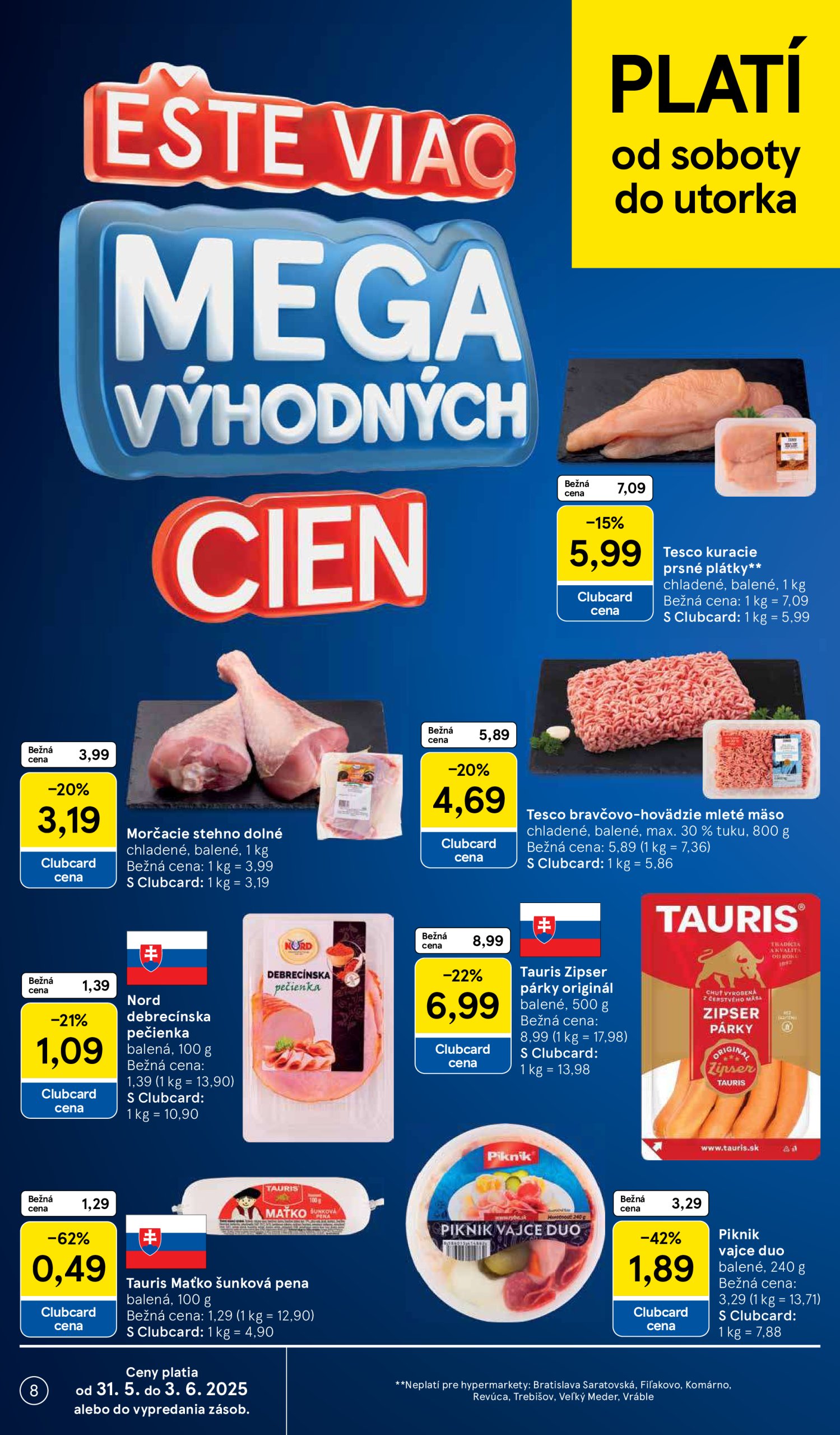 tesco - Tesco leták platný od 28.05. - 03.06. - page: 8 tesco - Tesco leták platný od 28.05. - 03.06. - page: 8