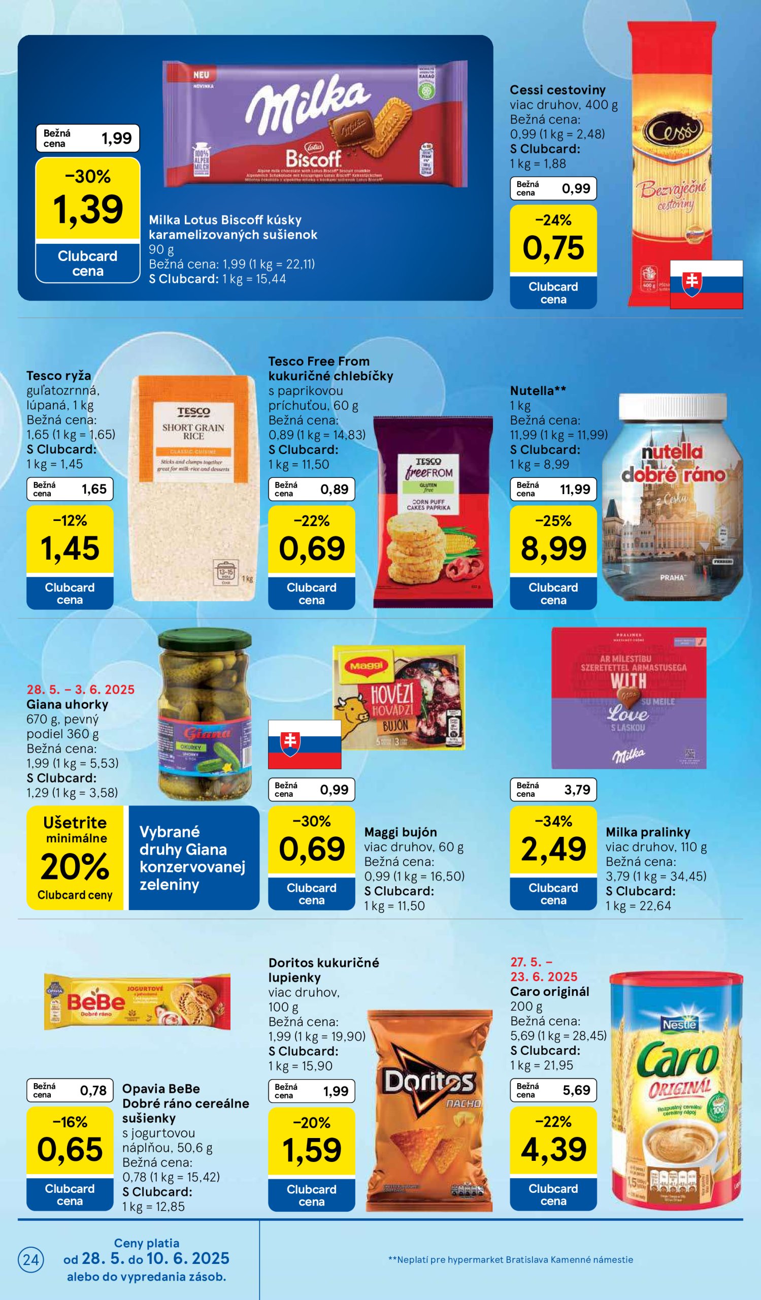 tesco - Tesco leták platný od 28.05. - 03.06. - page: 24 tesco - Tesco leták platný od 28.05. - 03.06. - page: 24