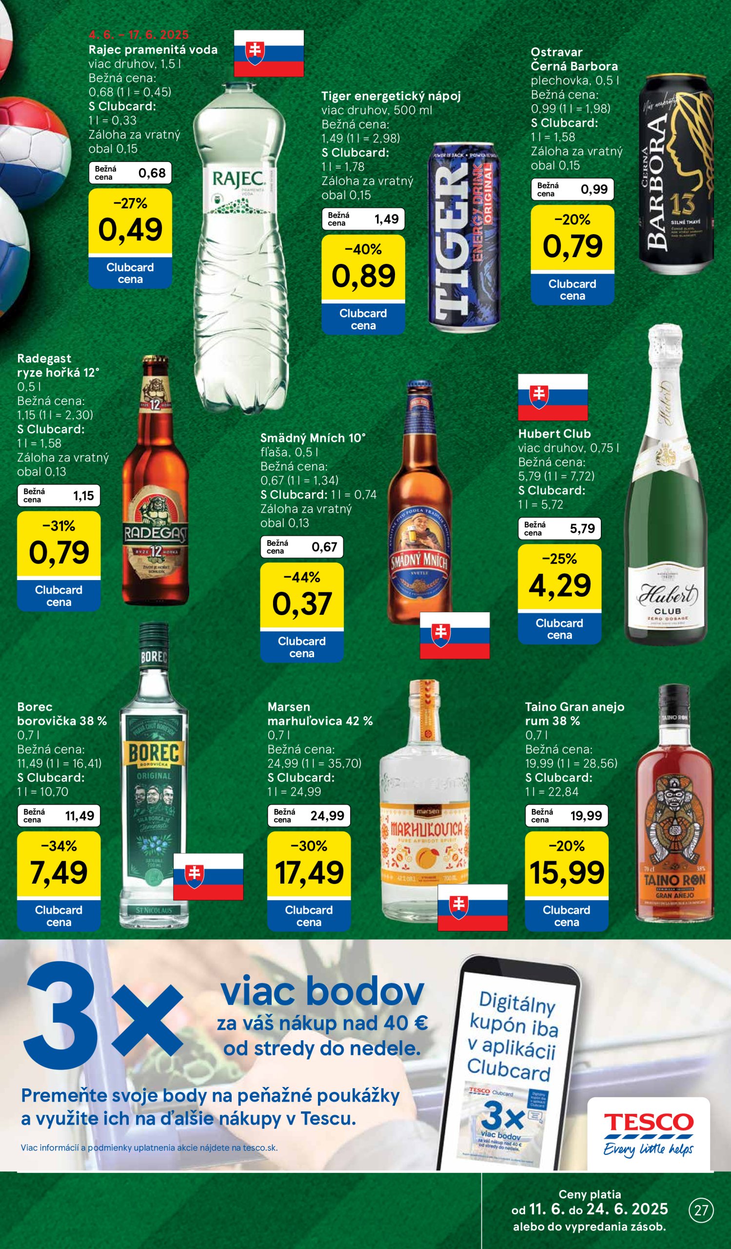 tesco - Leták Tesco platný od 11.06. do 17.06. - page: 27 tesco - Leták Tesco platný od 11.06. do 17.06. - page: 27