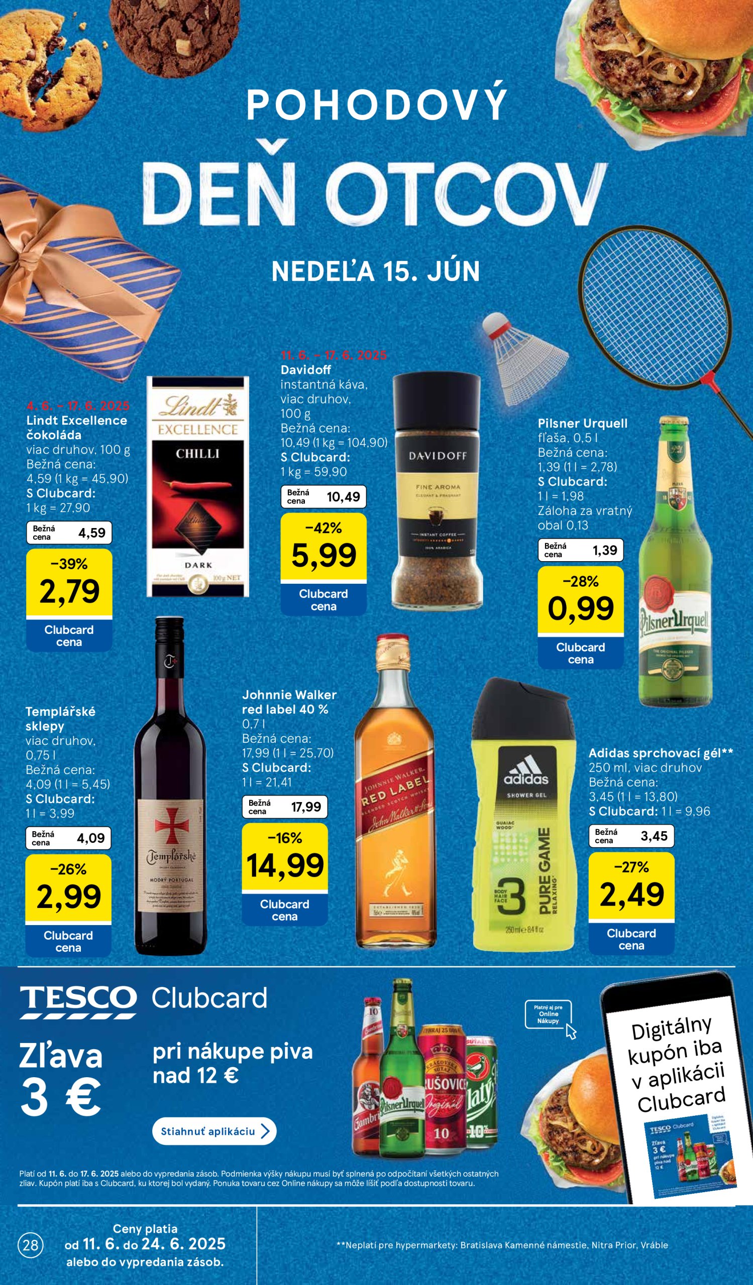 tesco - Leták Tesco platný od 11.06. do 17.06. - page: 28 tesco - Leták Tesco platný od 11.06. do 17.06. - page: 28