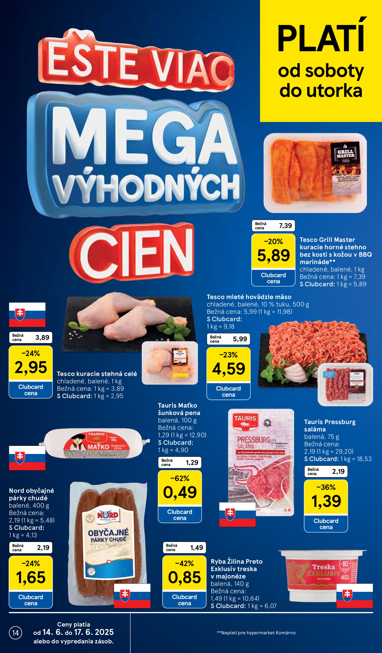tesco - Leták Tesco platný od 11.06. do 17.06. - page: 14 tesco - Leták Tesco platný od 11.06. do 17.06. - page: 14