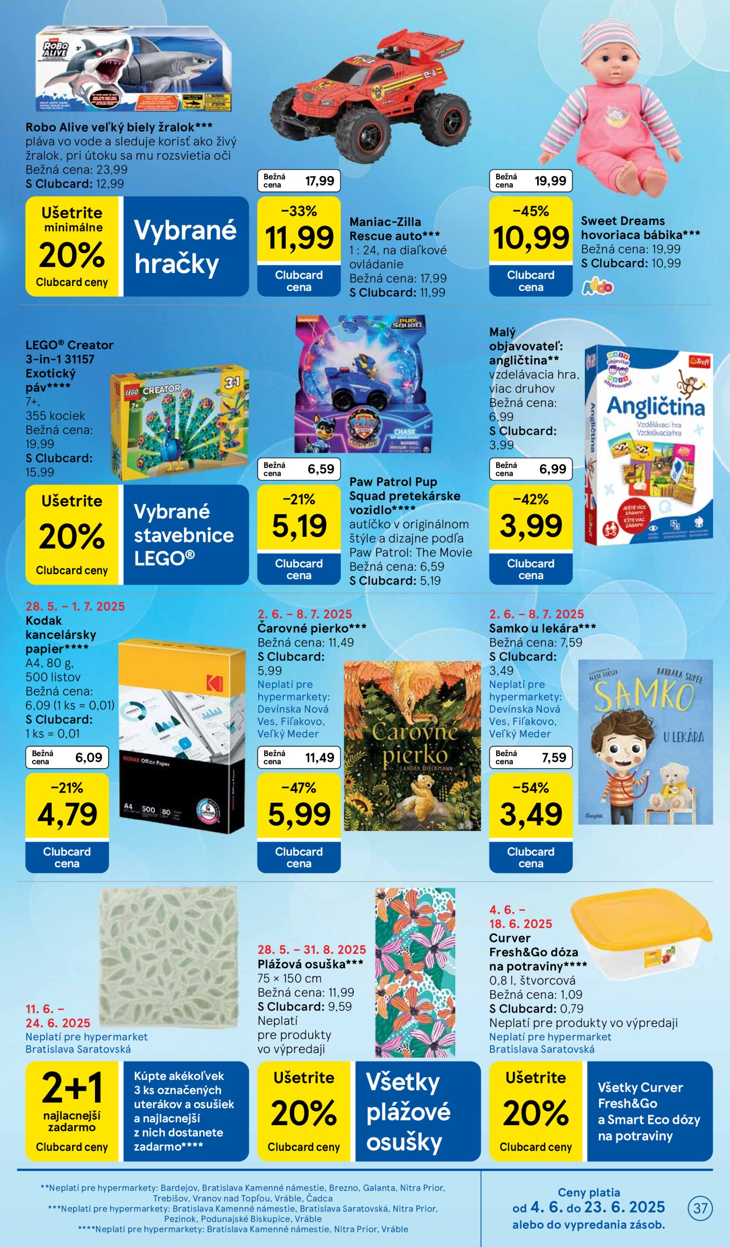 tesco - Leták Tesco platný od 11.06. do 17.06. - page: 37 tesco - Leták Tesco platný od 11.06. do 17.06. - page: 37