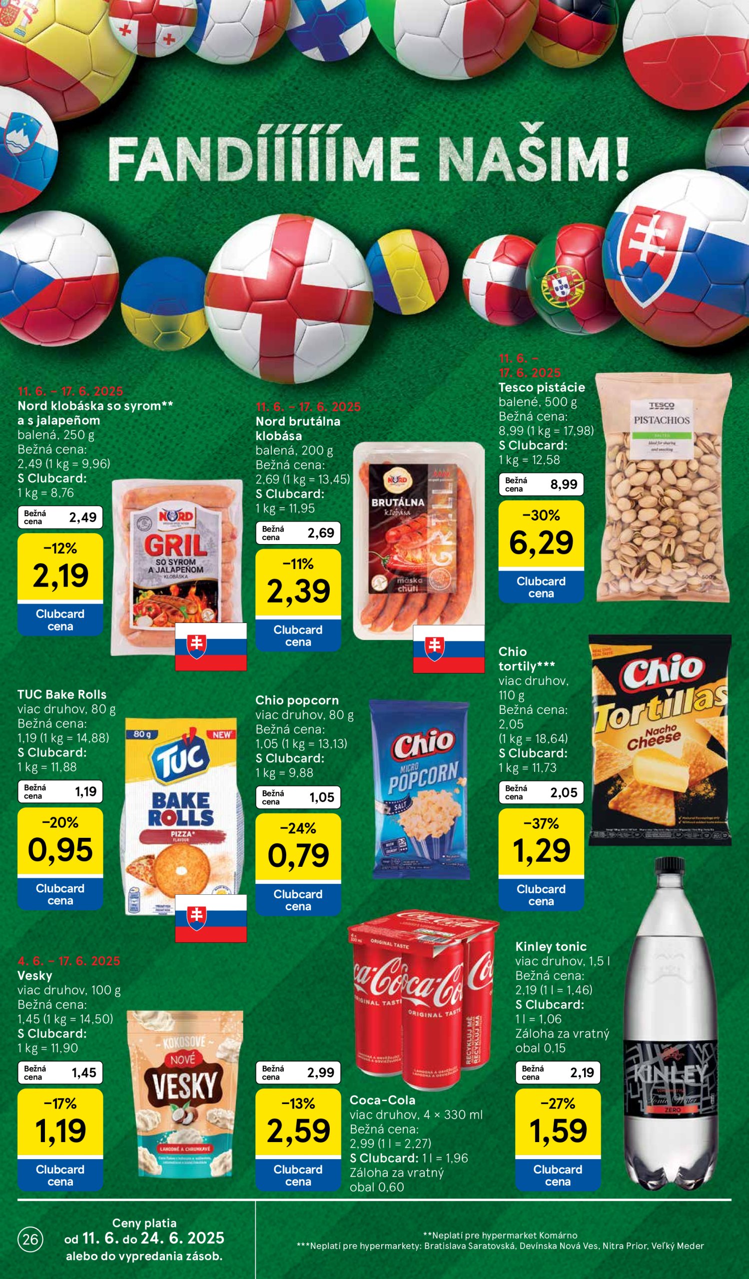 tesco - Leták Tesco platný od 11.06. do 17.06. - page: 26 tesco - Leták Tesco platný od 11.06. do 17.06. - page: 26
