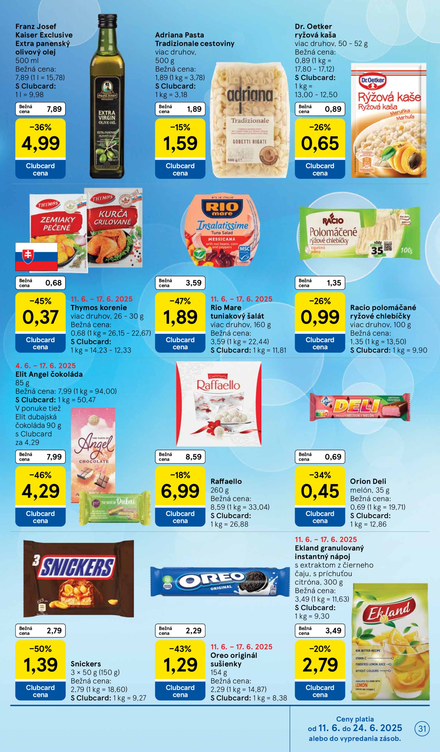 tesco - Leták Tesco platný od 11.06. do 17.06. - page: 31 tesco - Leták Tesco platný od 11.06. do 17.06. - page: 31