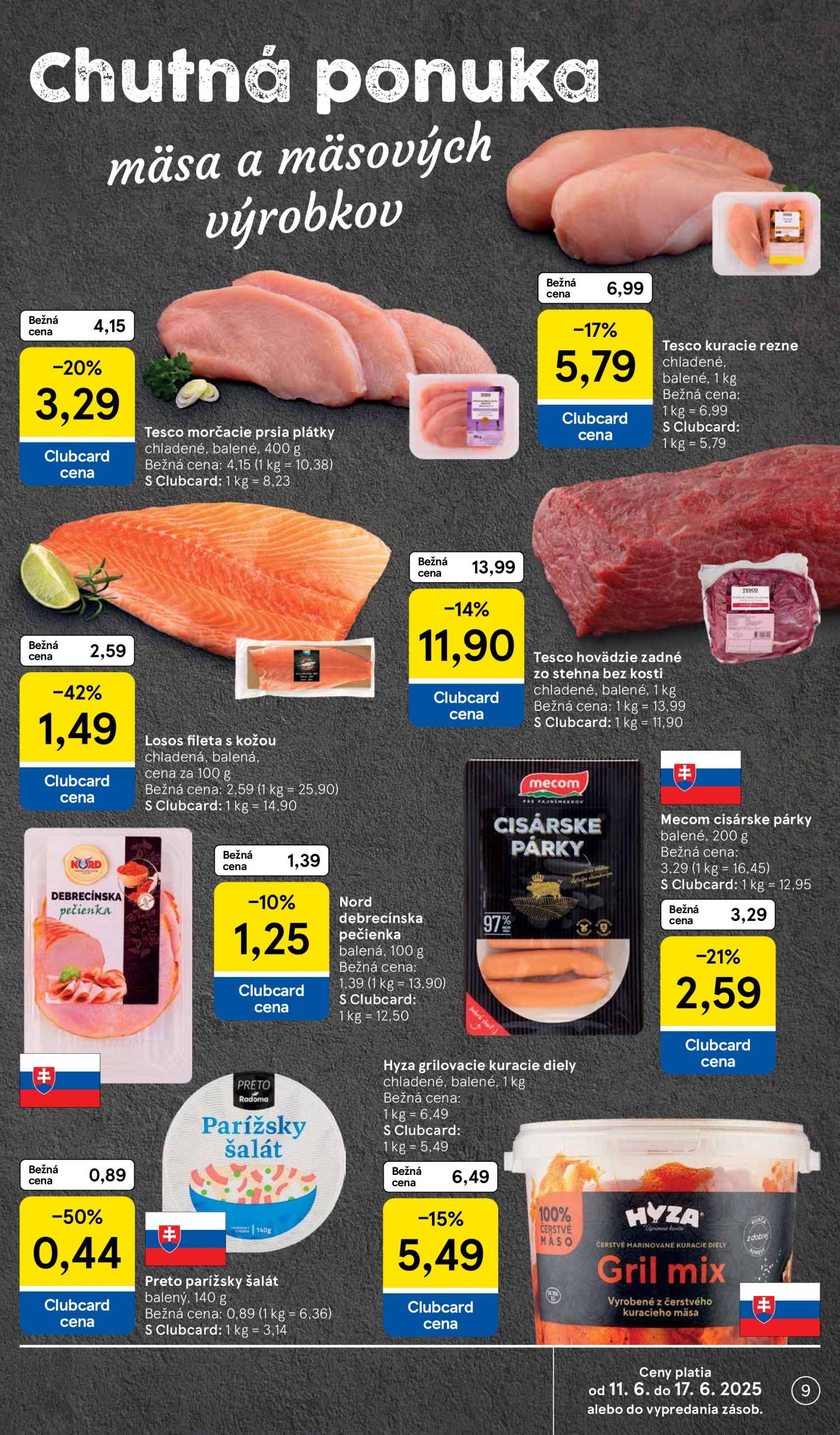 tesco - Leták Tesco supermarket platný od 11.06. do 17.06. - page: 9