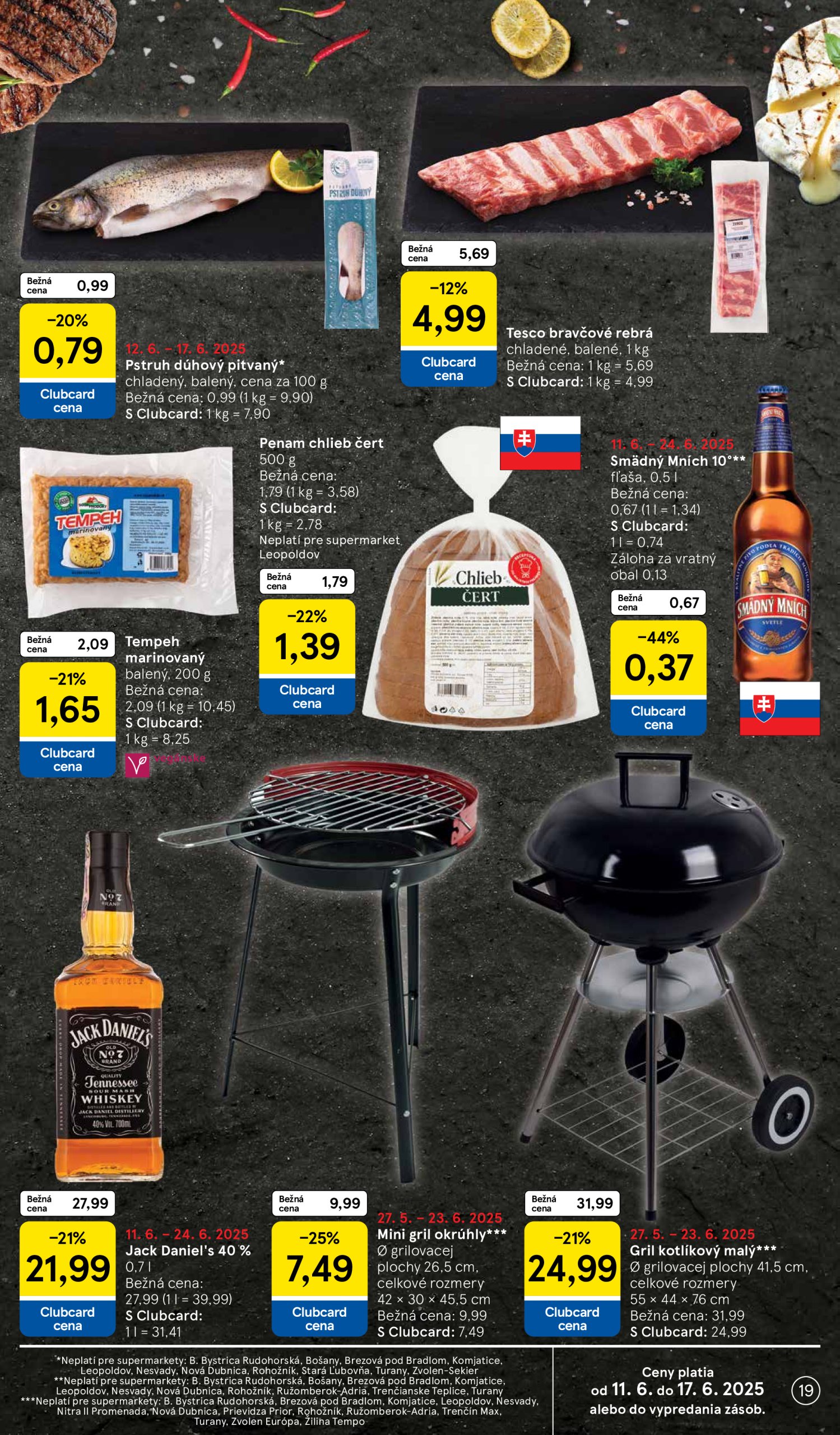 tesco - Leták Tesco supermarket platný od 11.06. do 17.06. - page: 19