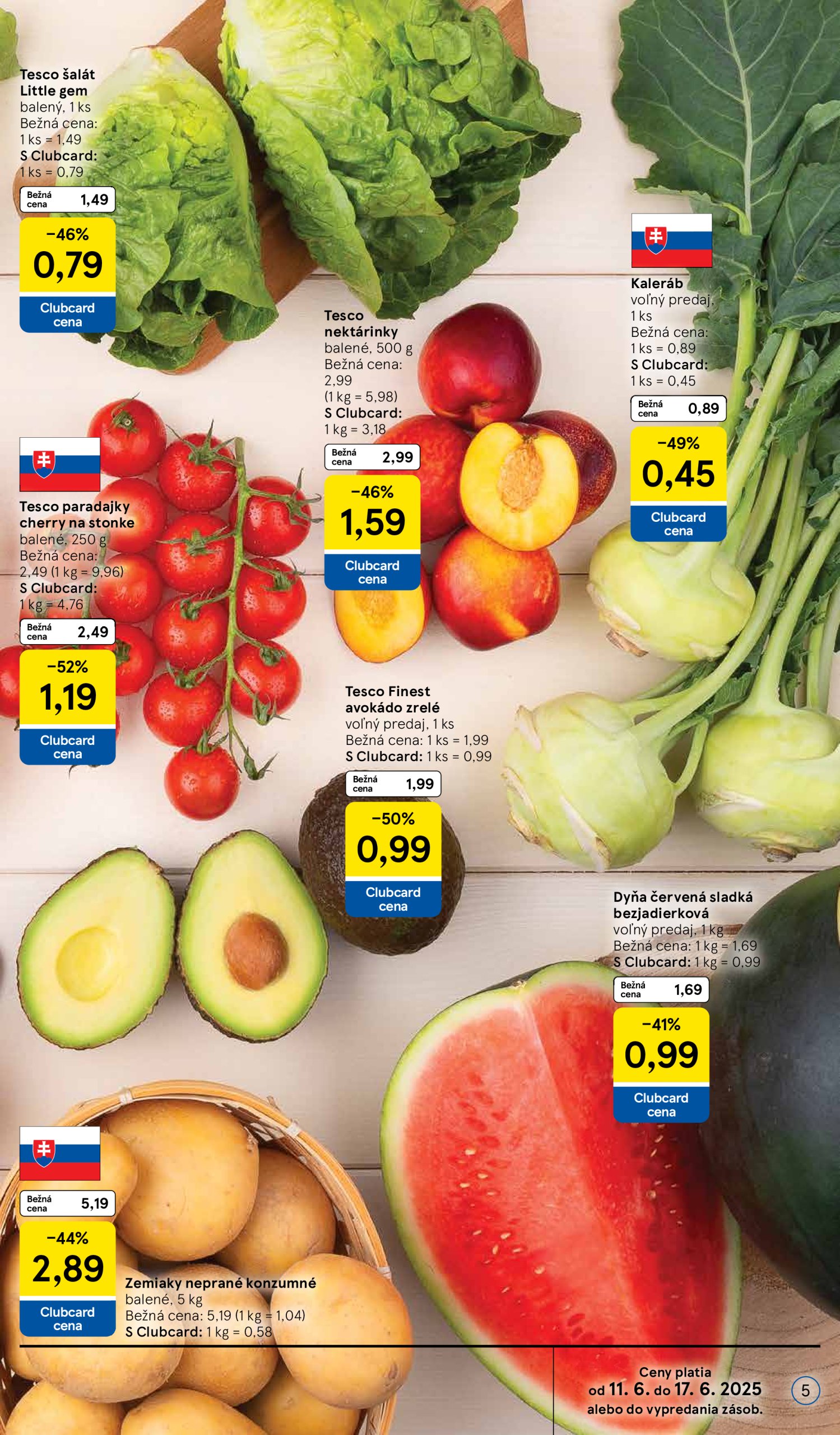 tesco - Leták Tesco supermarket platný od 11.06. do 17.06. - page: 5