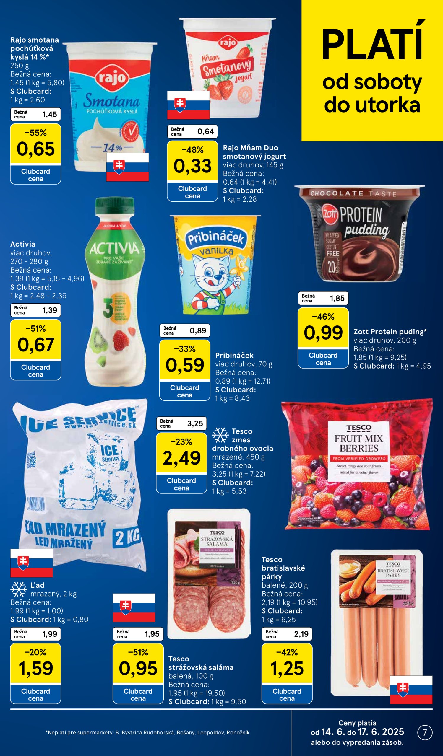 tesco - Leták Tesco supermarket platný od 11.06. do 17.06. - page: 7