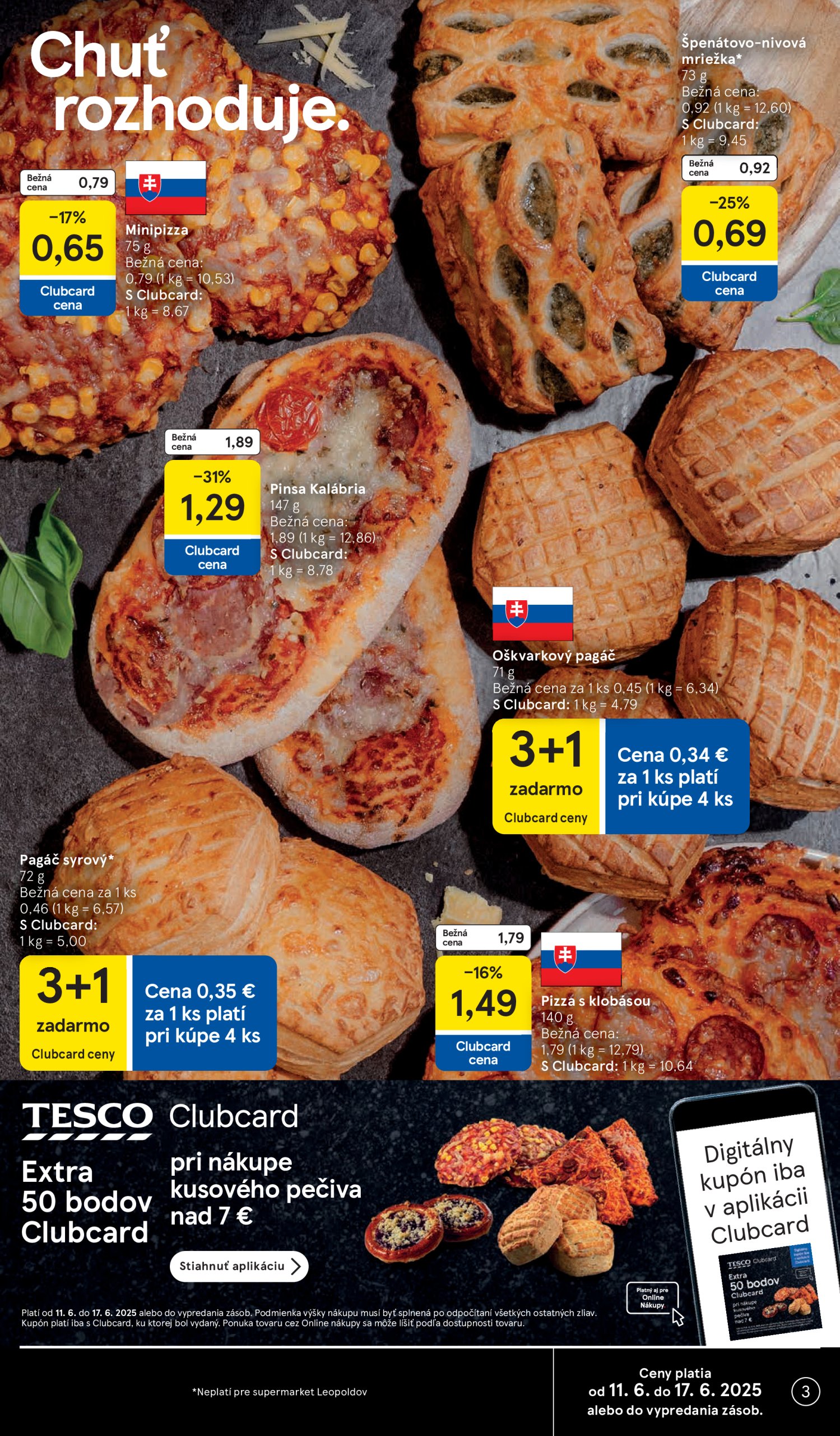 tesco - Leták Tesco supermarket platný od 11.06. do 17.06. - page: 3
