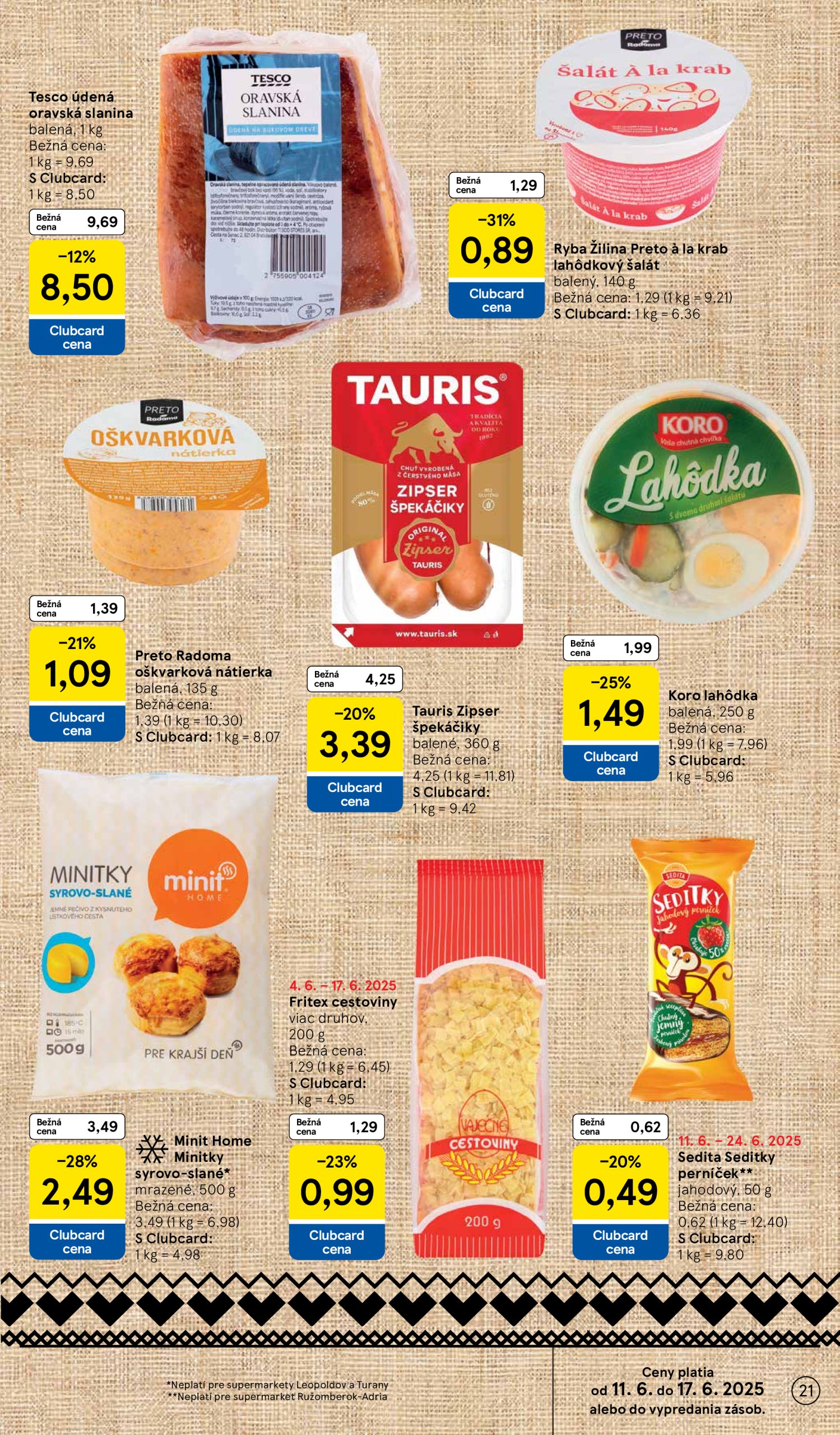 tesco - Leták Tesco supermarket platný od 11.06. do 17.06. - page: 21