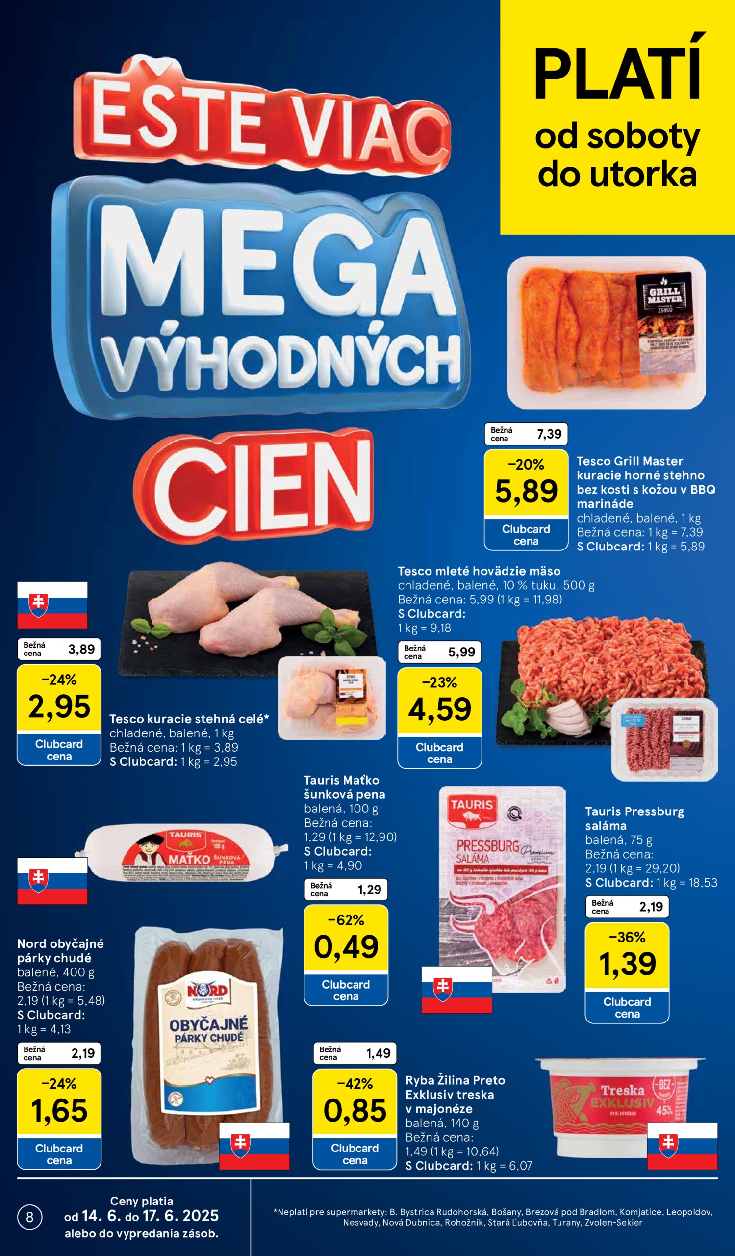 tesco - Leták Tesco supermarket platný od 11.06. do 17.06. - page: 8