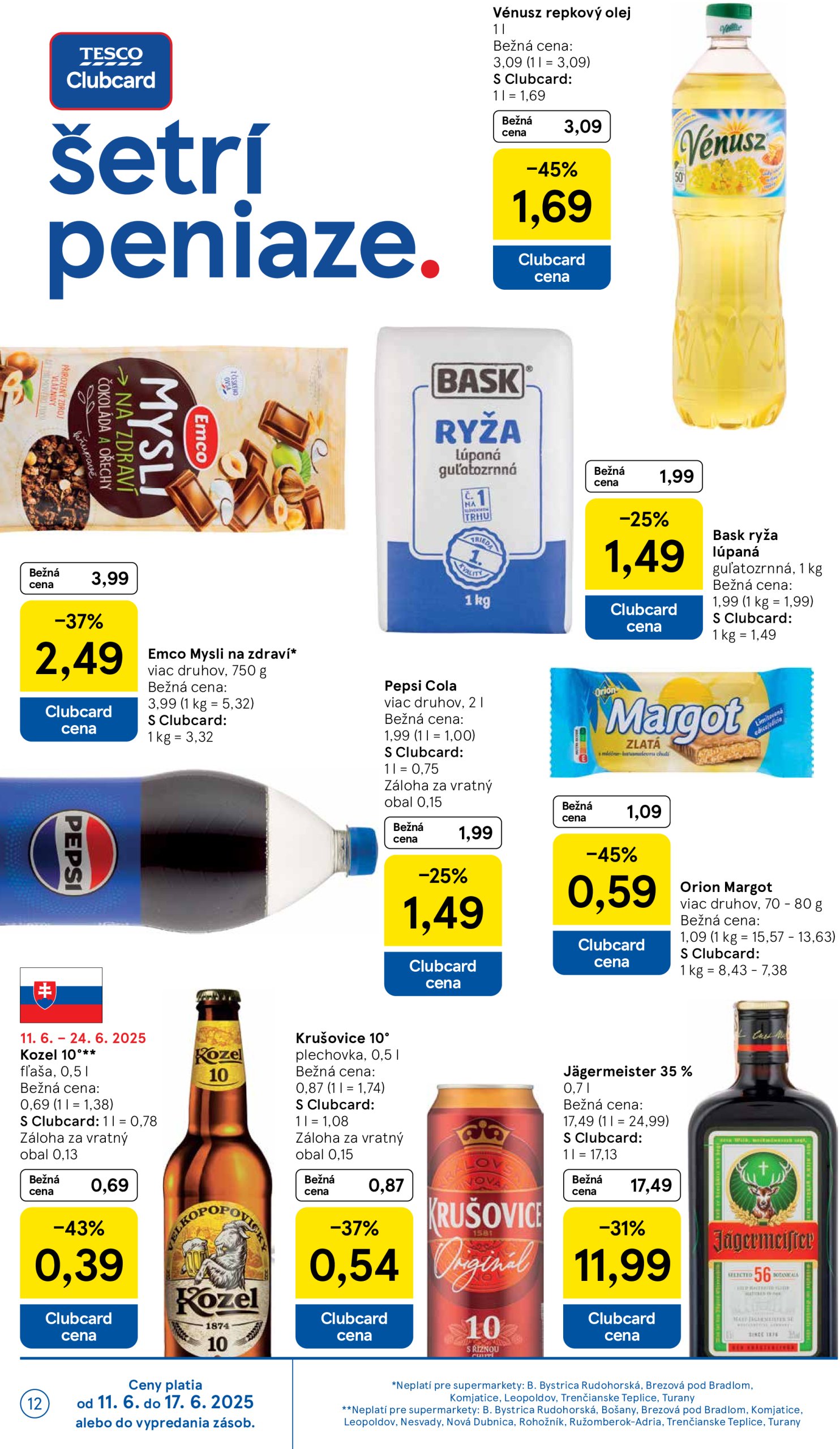 tesco - Leták Tesco supermarket platný od 11.06. do 17.06. - page: 12