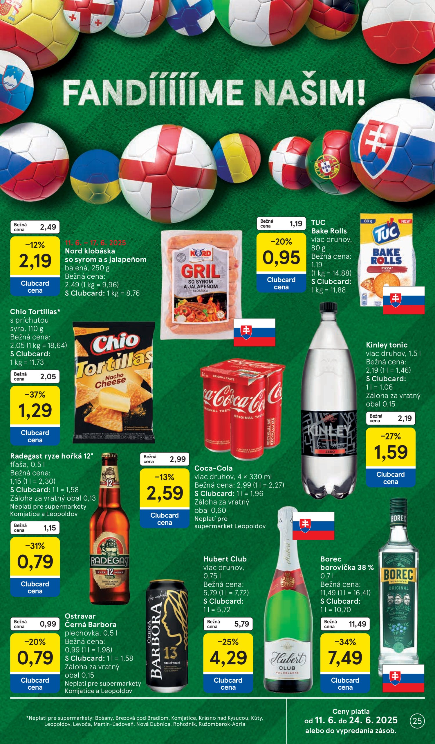 tesco - Leták Tesco supermarket platný od 11.06. do 17.06. - page: 25