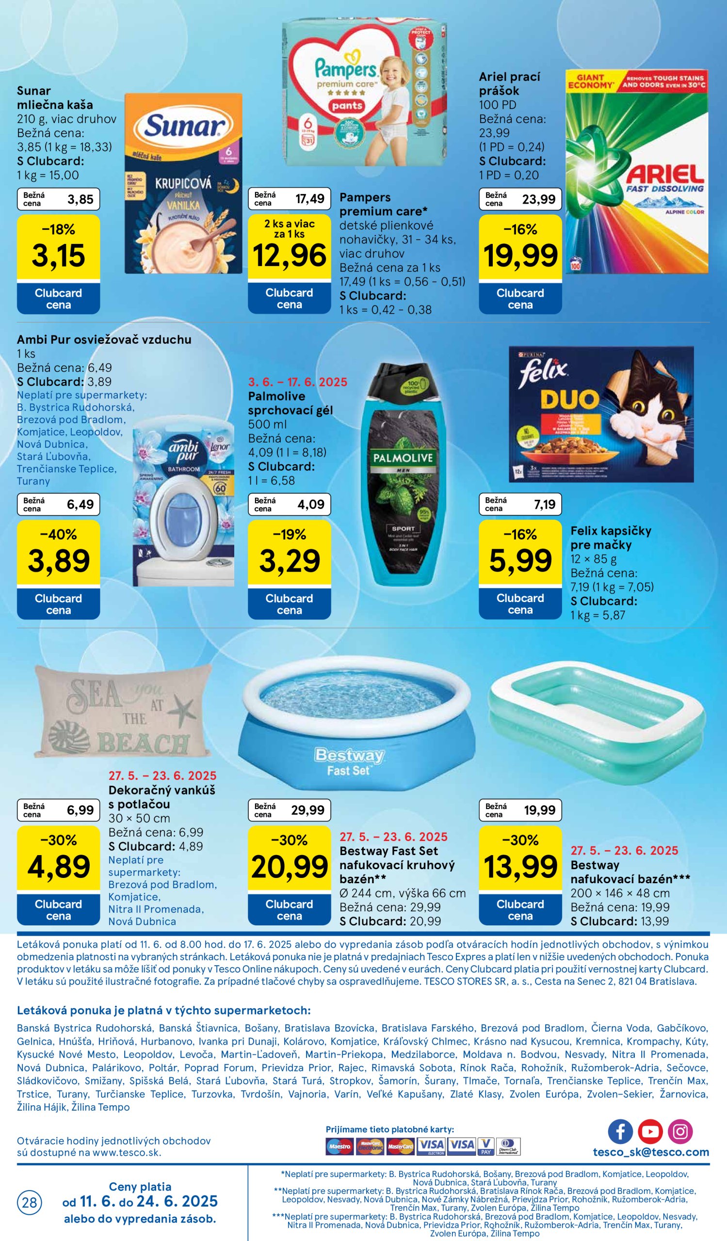 tesco - Leták Tesco supermarket platný od 11.06. do 17.06. - page: 28
