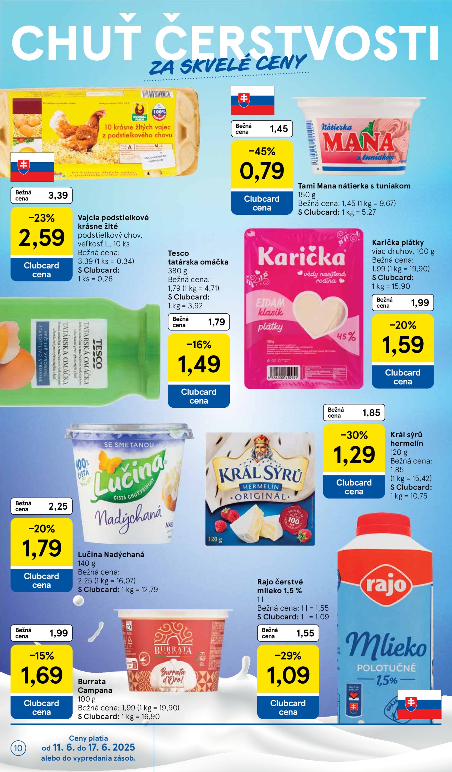 tesco - Leták Tesco supermarket platný od 11.06. do 17.06. - page: 10