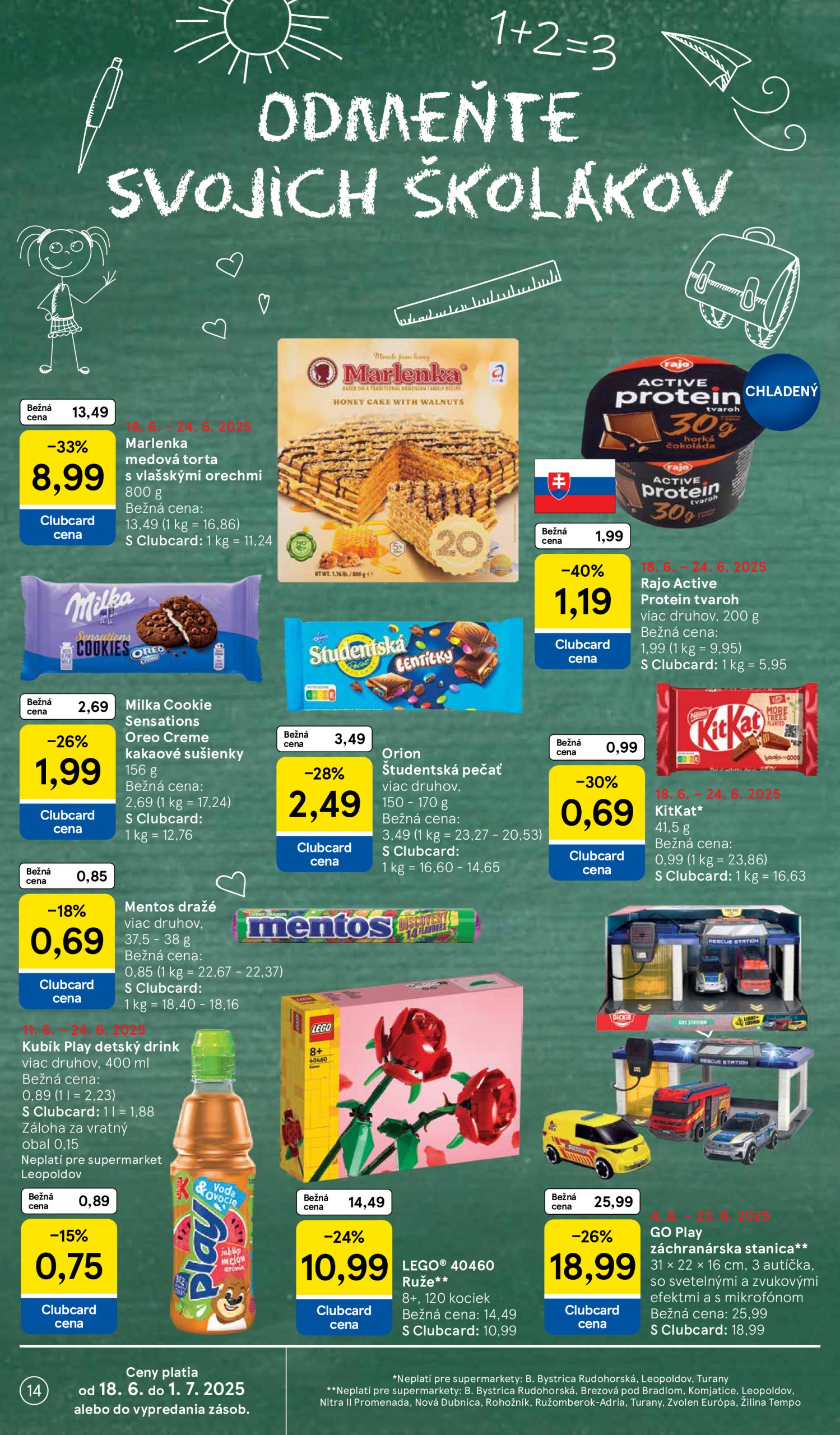 tesco - Leták Tesco supermarket platný od 18.06. do 24.06. - page: 14