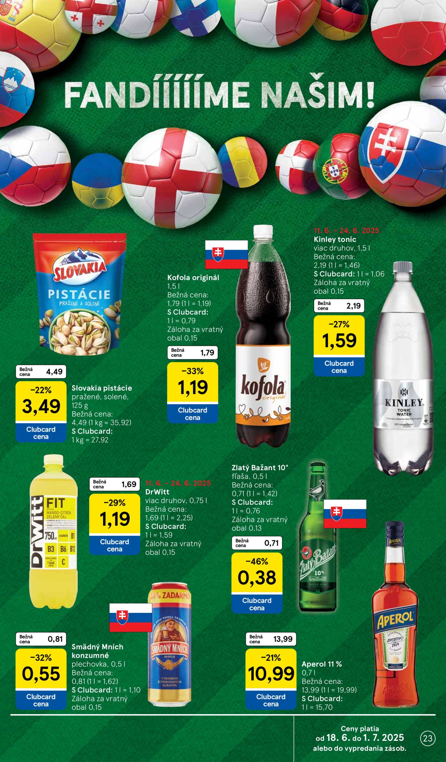 tesco - Leták Tesco supermarket platný od 18.06. do 24.06. - page: 23