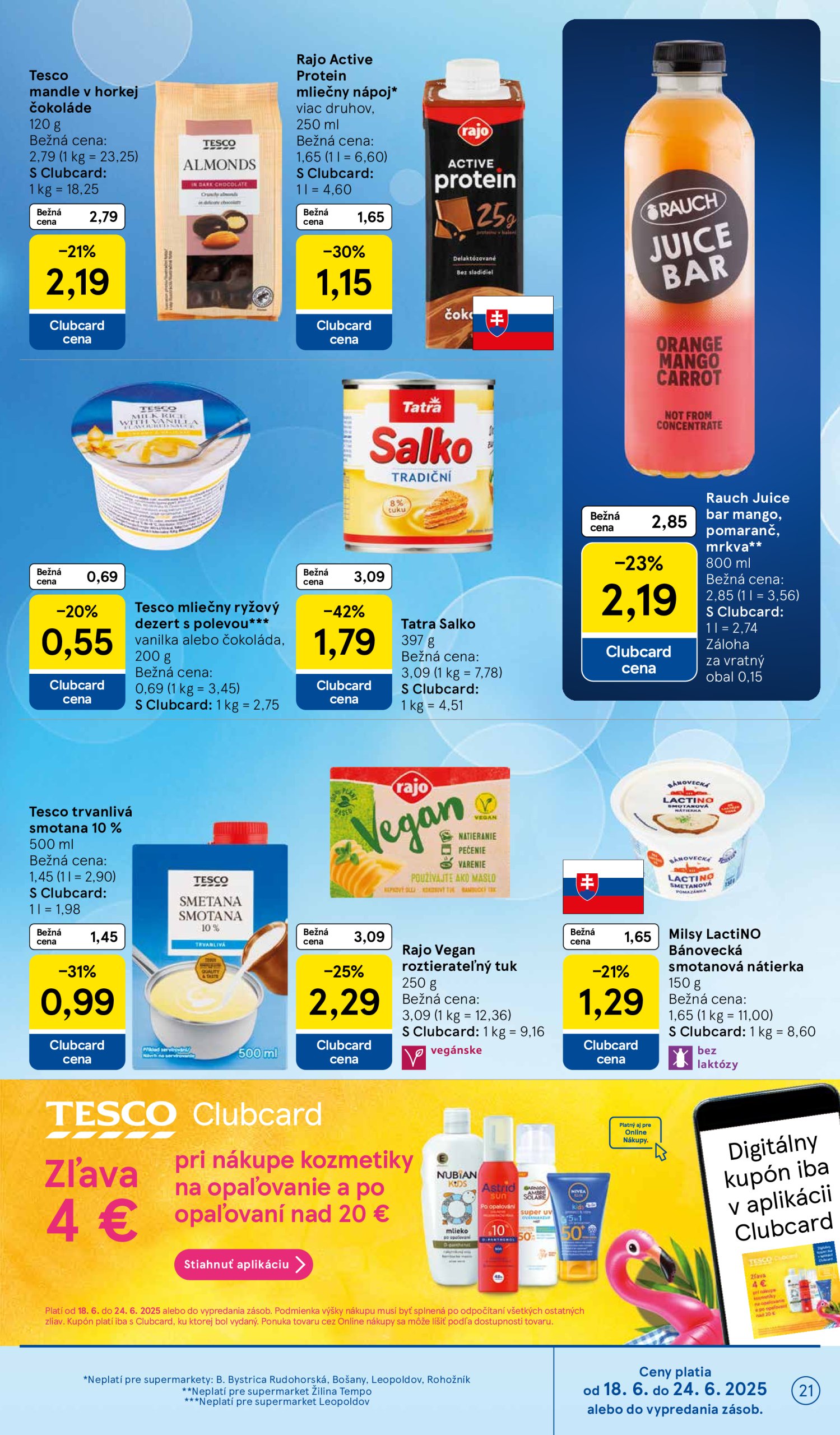 tesco - Leták Tesco supermarket platný od 18.06. do 24.06. - page: 21