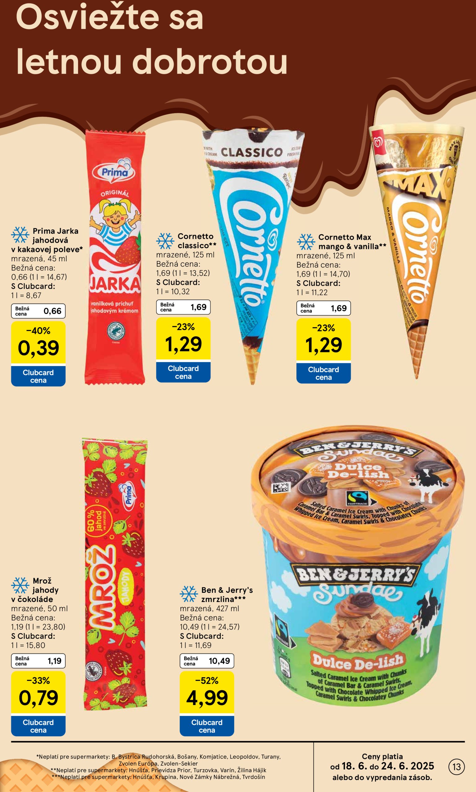 tesco - Leták Tesco supermarket platný od 18.06. do 24.06. - page: 13