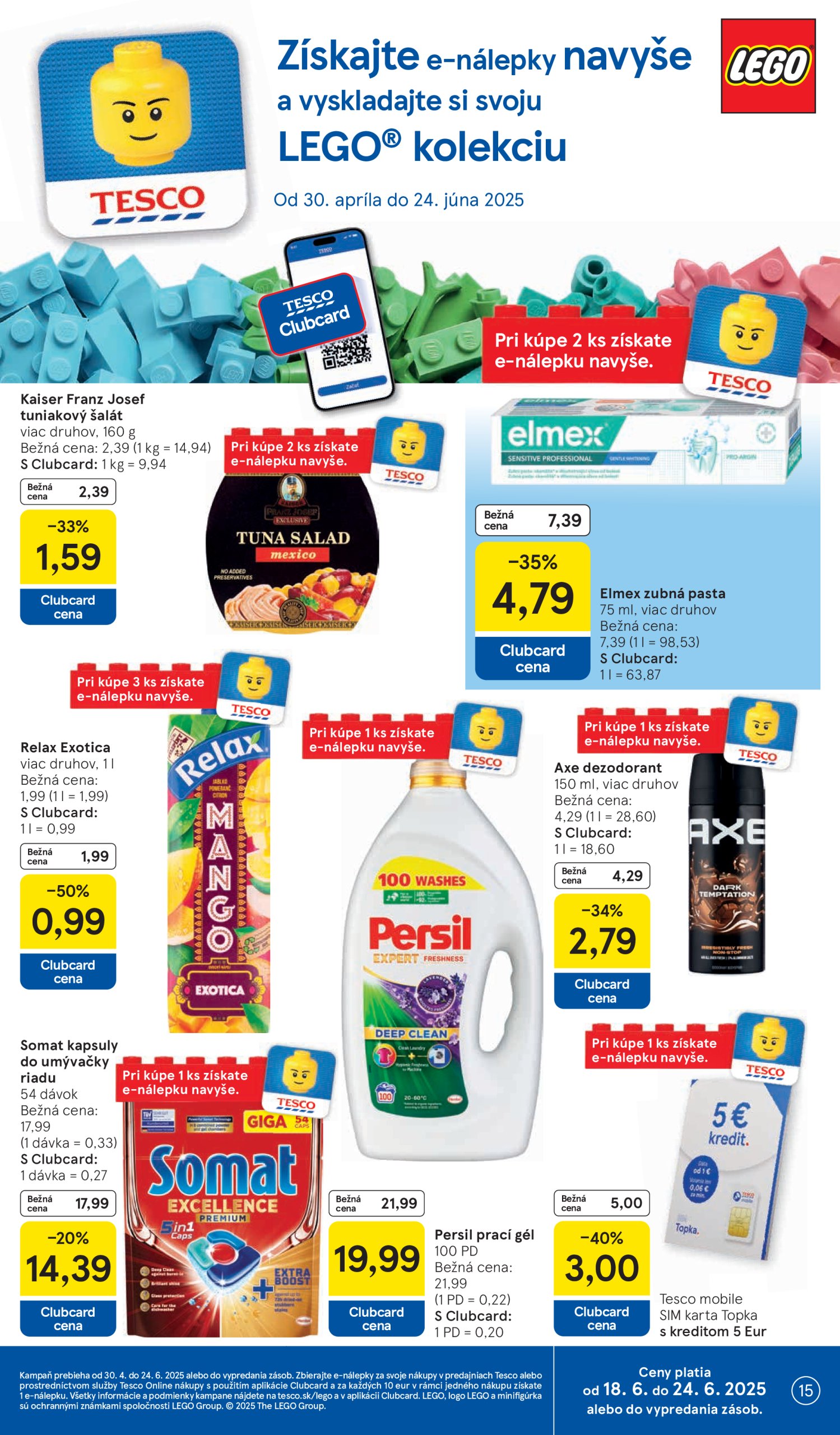 tesco - Leták Tesco supermarket platný od 18.06. do 24.06. - page: 15