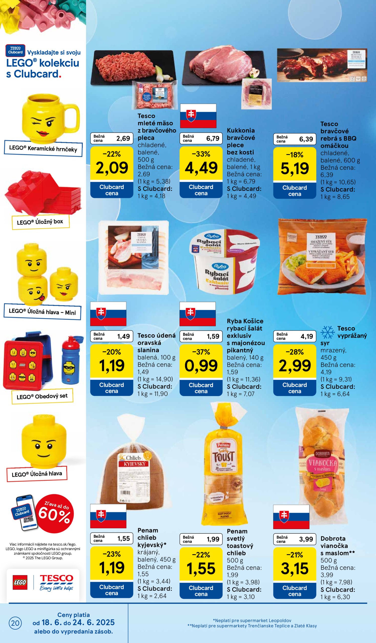 tesco - Leták Tesco supermarket platný od 18.06. do 24.06. - page: 20