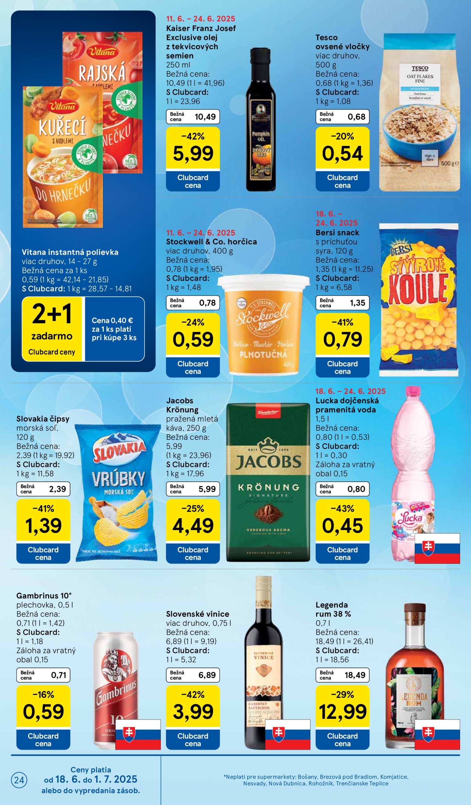 tesco - Leták Tesco supermarket platný od 18.06. do 24.06. - page: 24