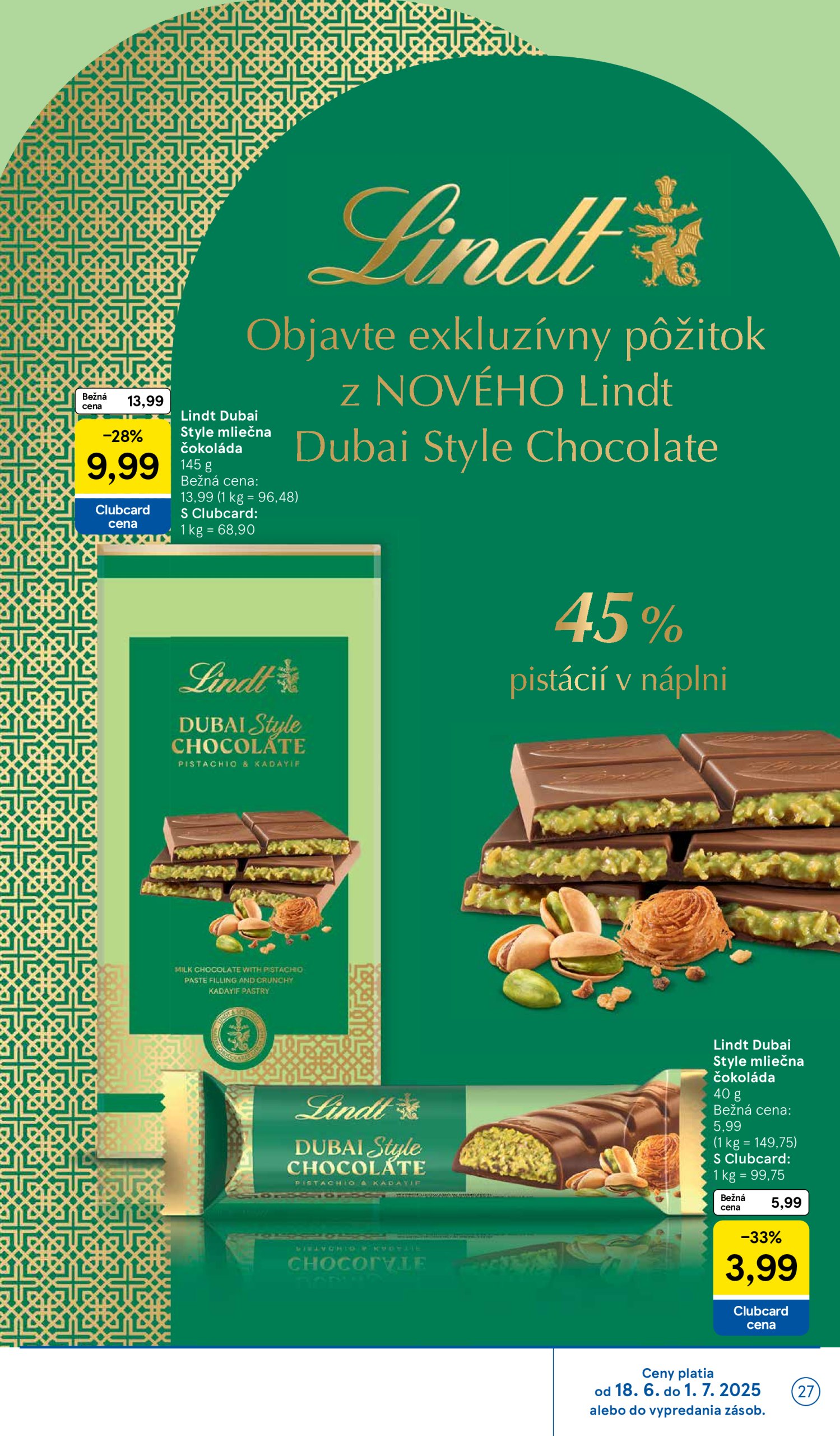 tesco - Leták Tesco supermarket platný od 18.06. do 24.06. - page: 27