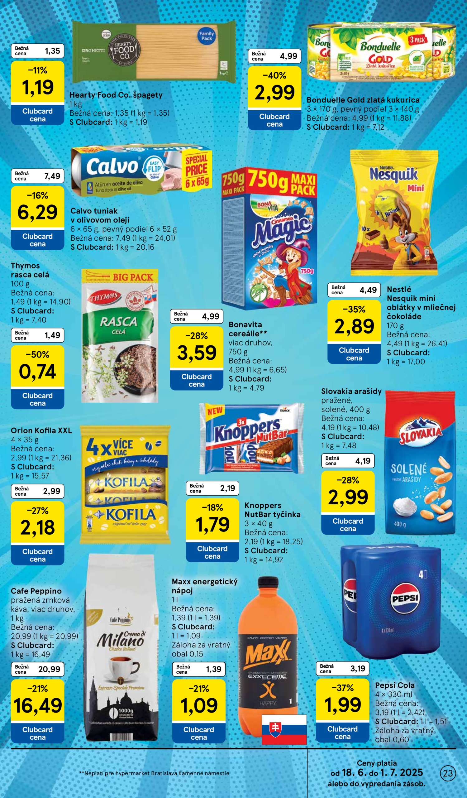tesco - Leták Tesco platný od 18.06. do 24.06. - page: 23 tesco - Leták Tesco platný od 18.06. do 24.06. - page: 23