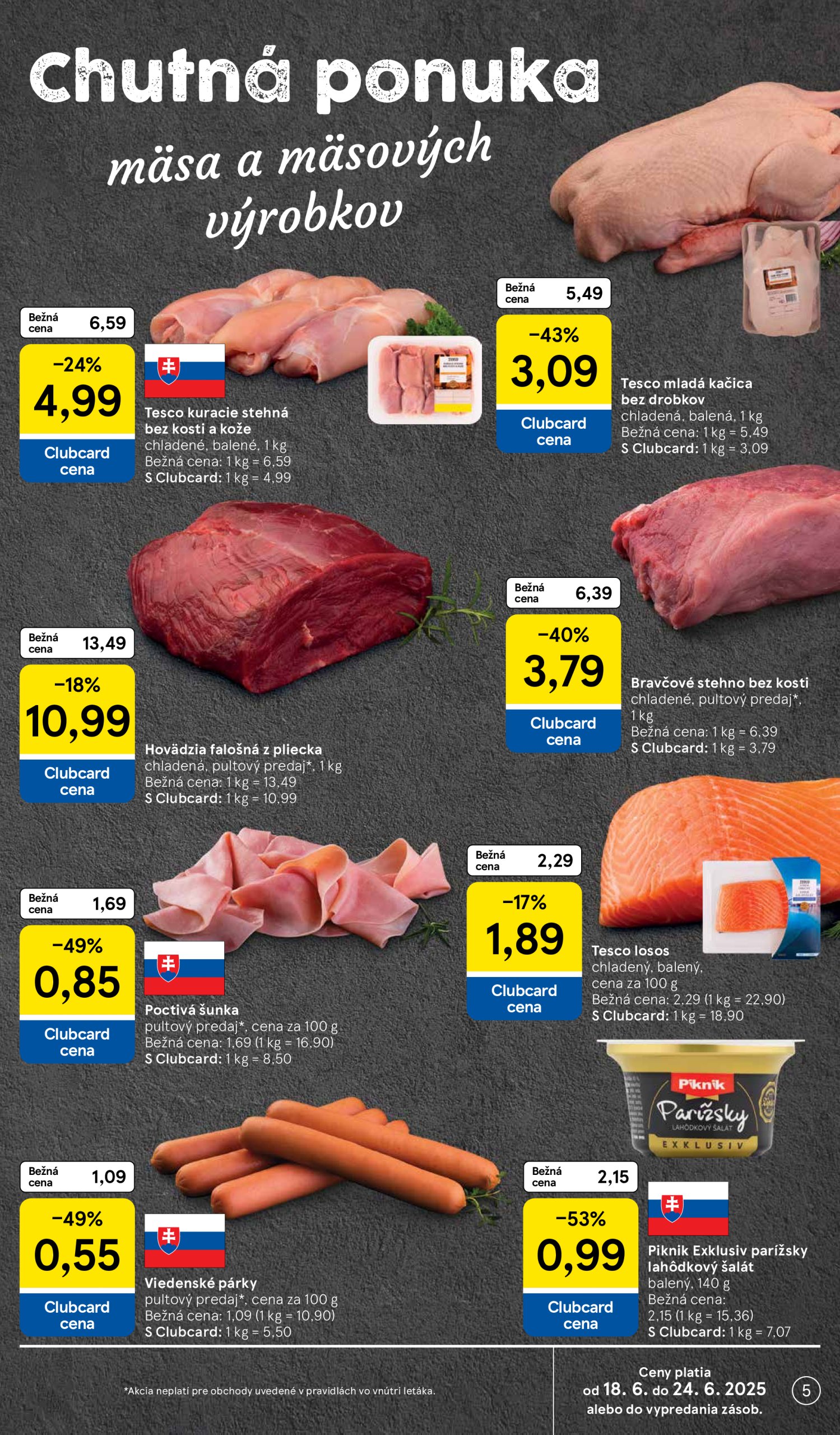 tesco - Leták Tesco platný od 18.06. do 24.06. - page: 5 tesco - Leták Tesco platný od 18.06. do 24.06. - page: 5