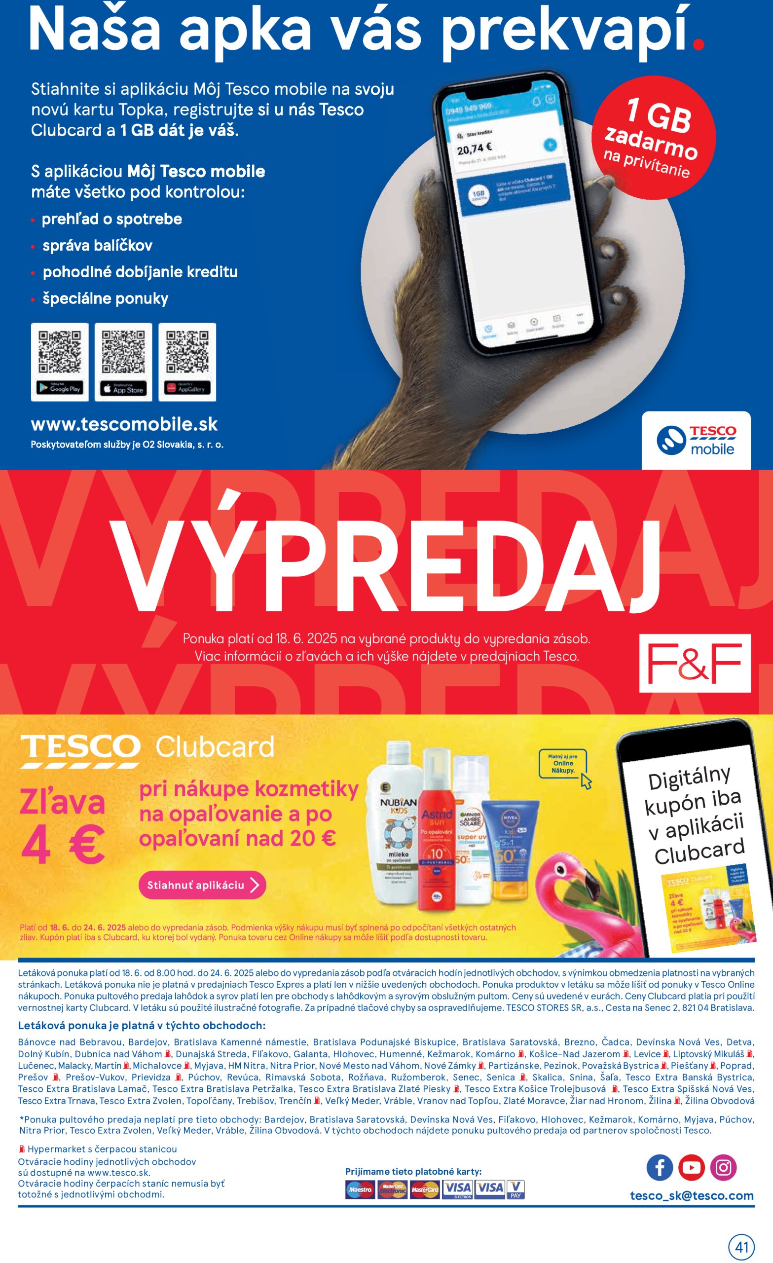 tesco - Leták Tesco platný od 18.06. do 24.06. - page: 41 tesco - Leták Tesco platný od 18.06. do 24.06. - page: 41