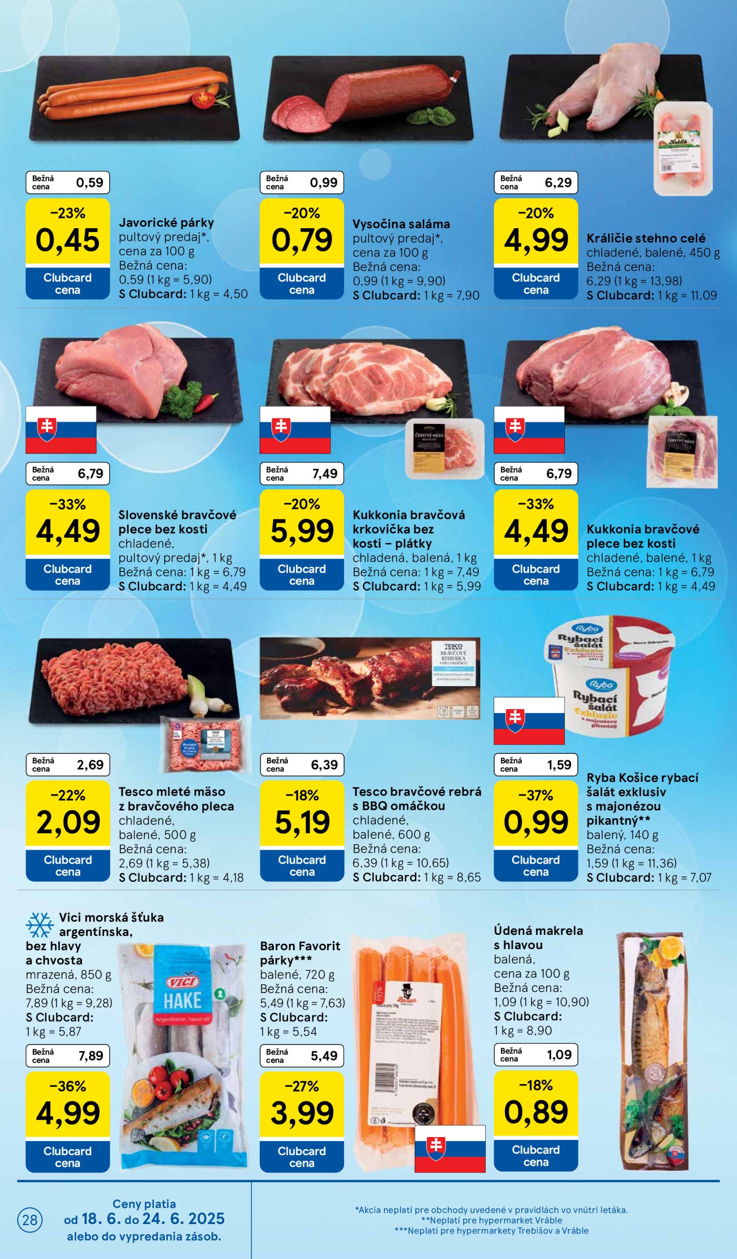 tesco - Leták Tesco platný od 18.06. do 24.06. - page: 28 tesco - Leták Tesco platný od 18.06. do 24.06. - page: 28