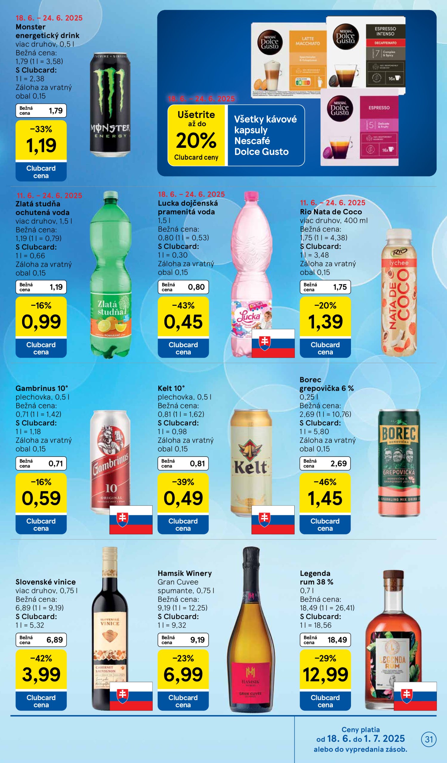 tesco - Leták Tesco platný od 18.06. do 24.06. - page: 31 tesco - Leták Tesco platný od 18.06. do 24.06. - page: 31